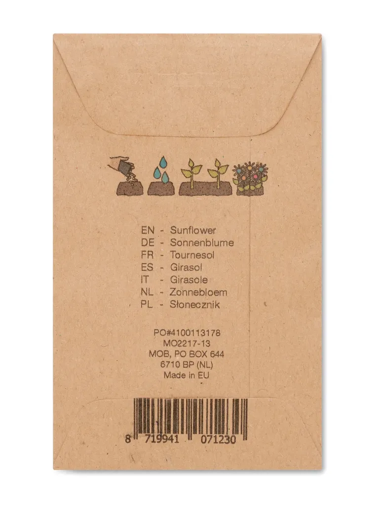 Girasol Basil Seed Envelope