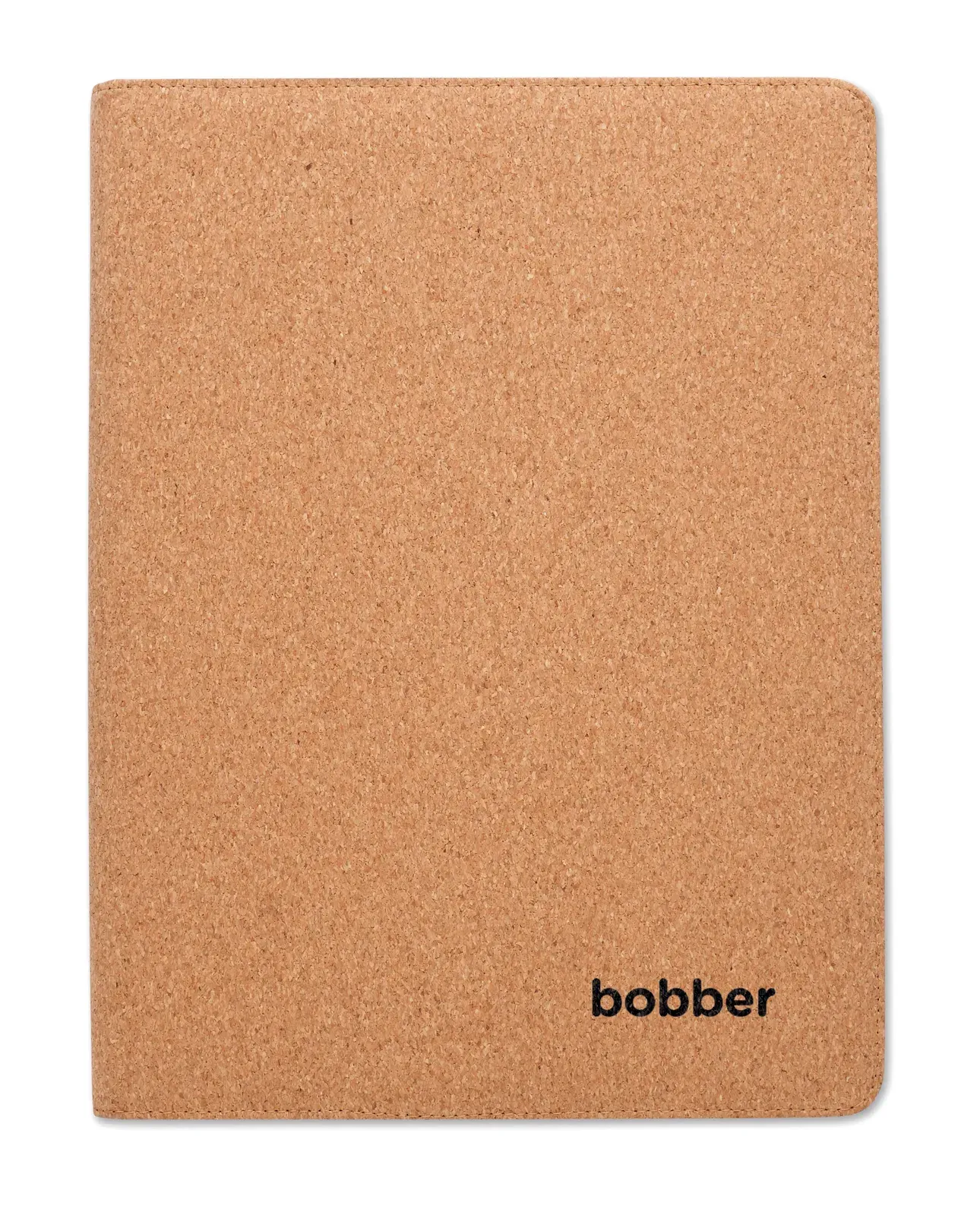 Concork A4 Cork Conference Folder – Refillable Notepad, Pen & Card Holders — Beige