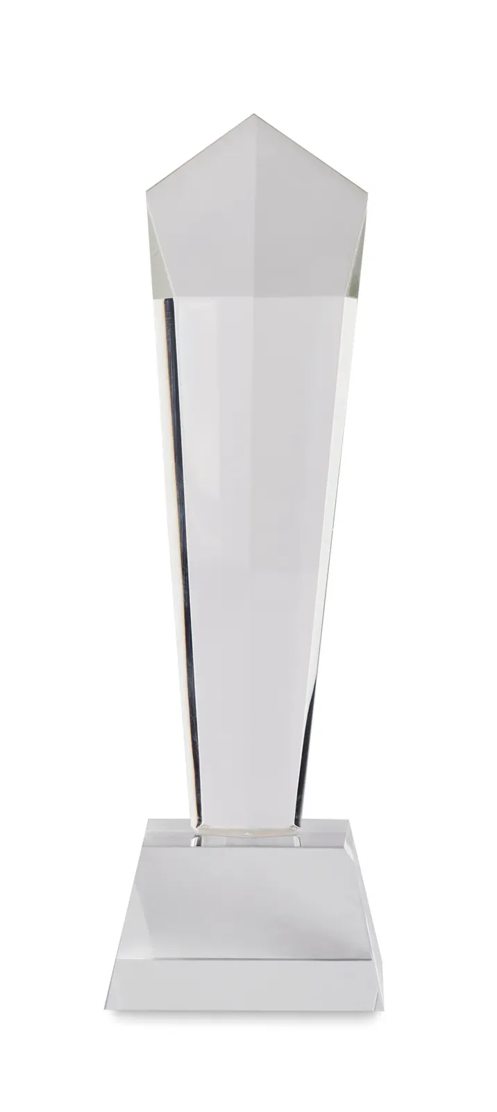 Diaward Crystal Award Trophy – Gift Boxed — Transparent