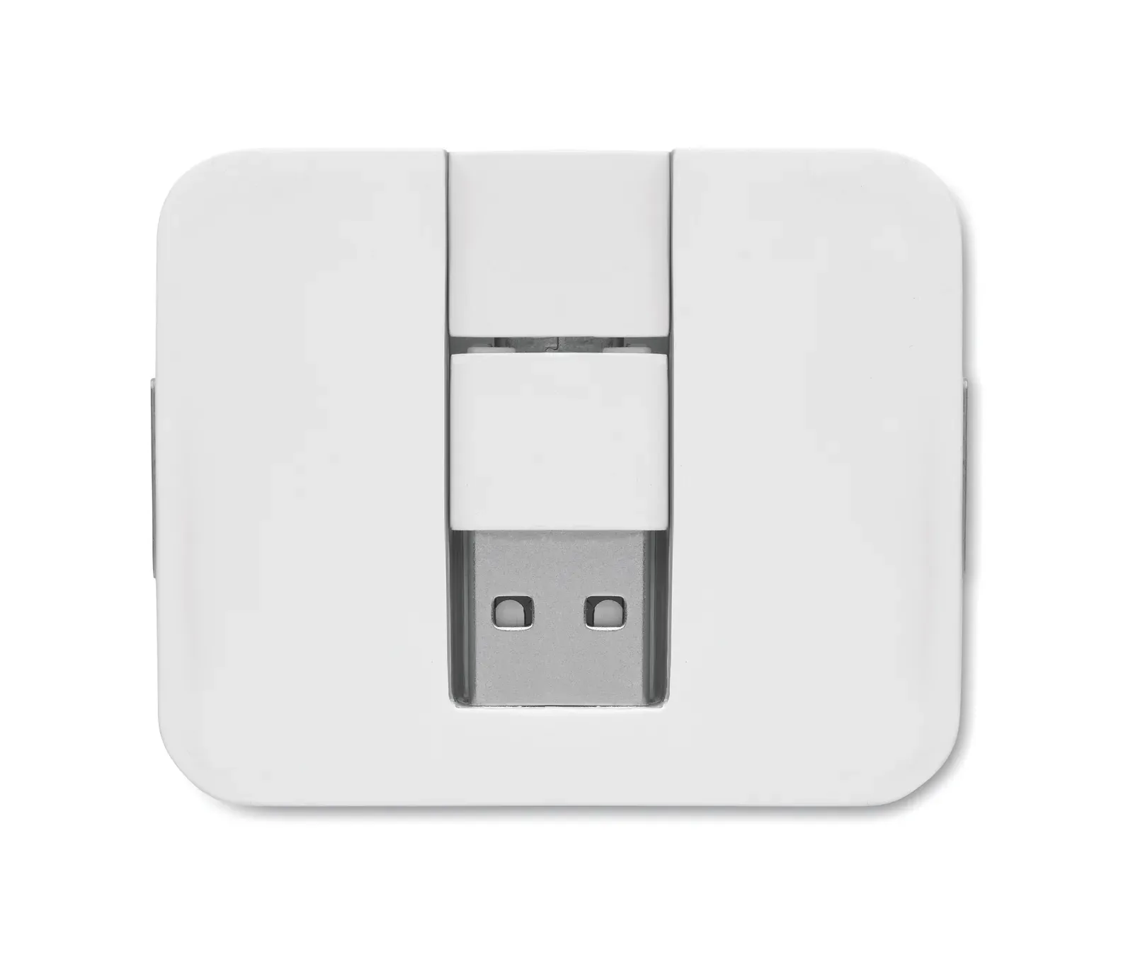 Square-C 4-Port USB Hub – Type-A & Type-C — White