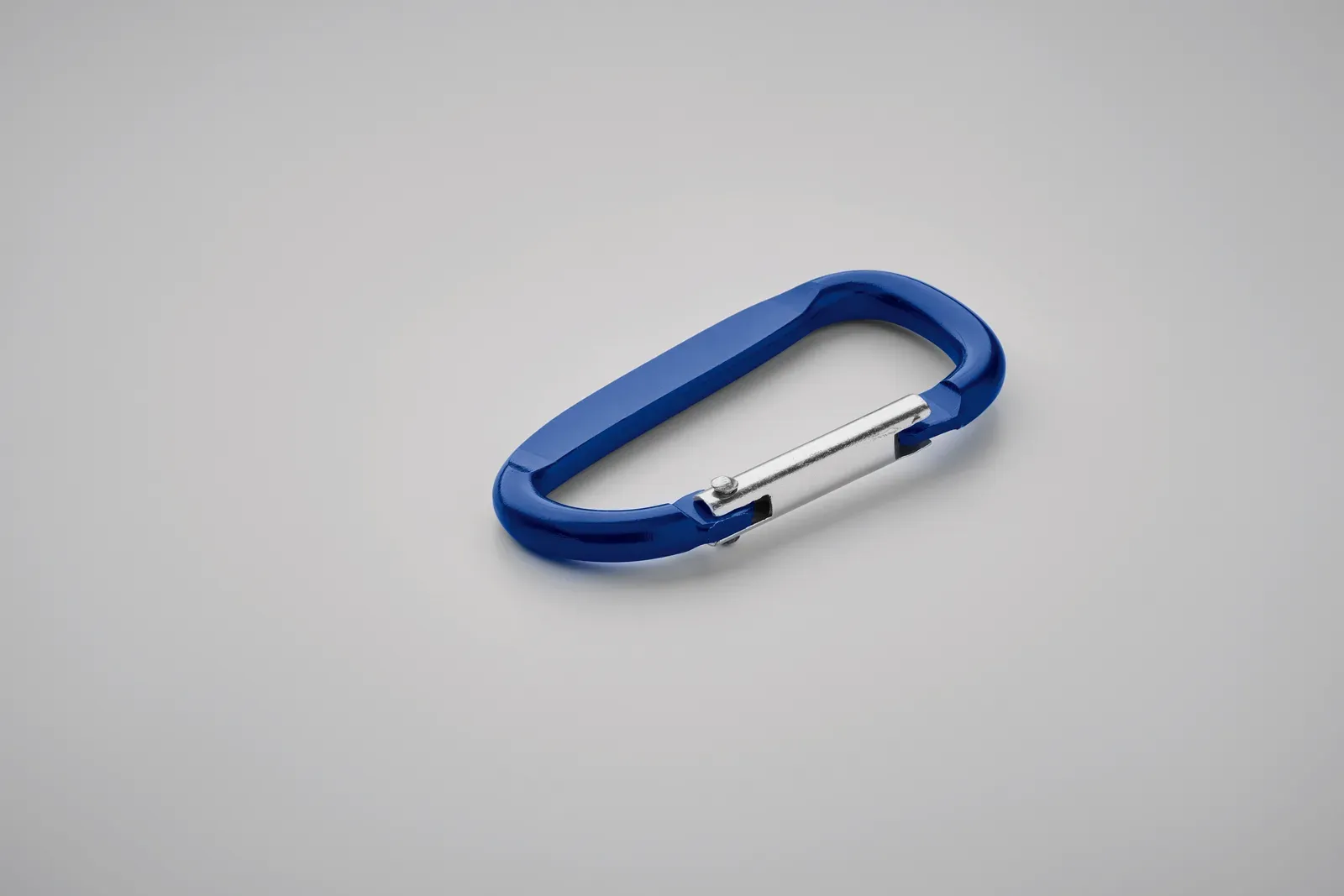 Gancho – Carabiner Snap Clip in Aluminium to Hang Your, Bottle Bag or Keys — Blue