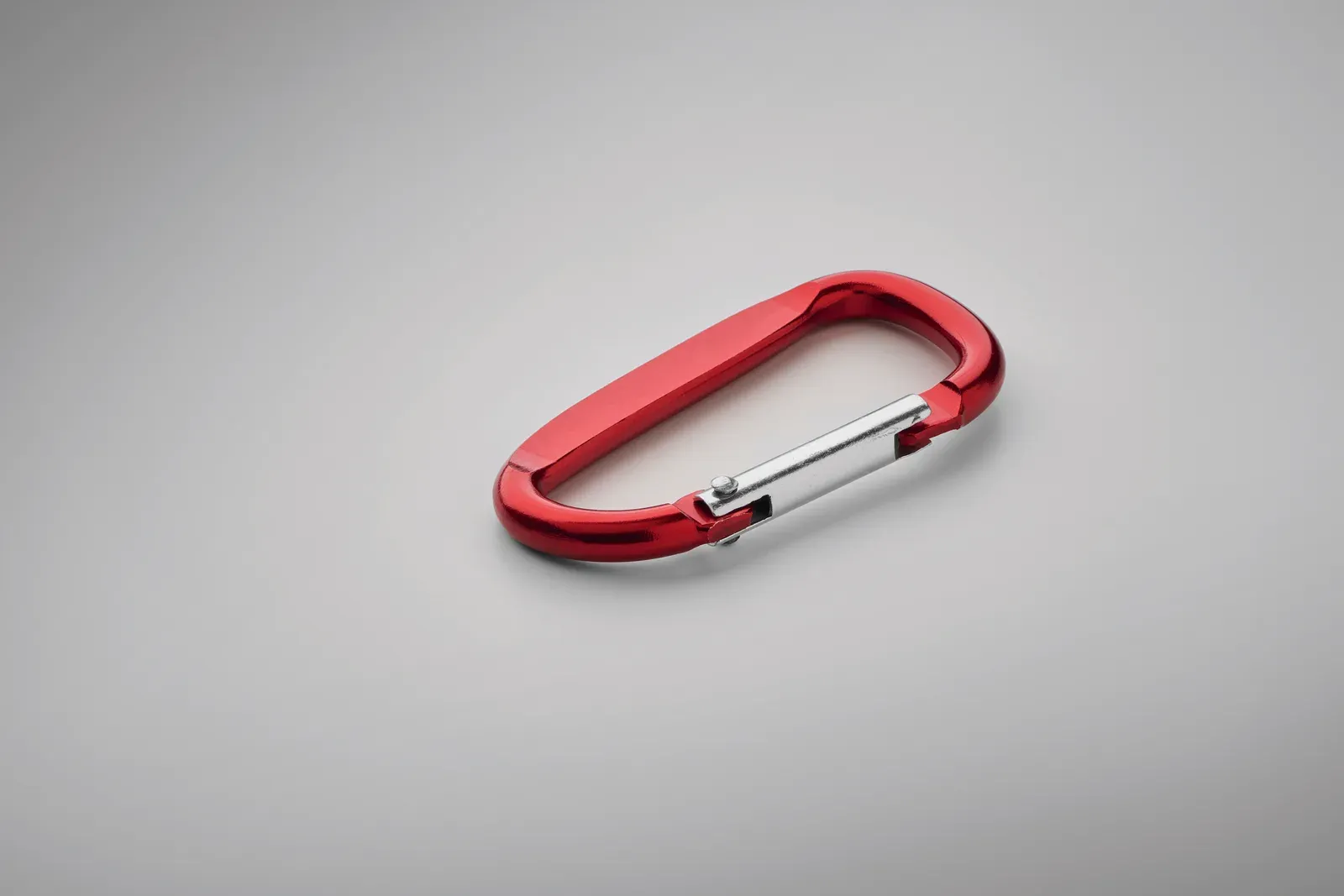 Gancho – Carabiner Snap Clip in Aluminium to Hang Your, Bottle Bag or Keys — Red