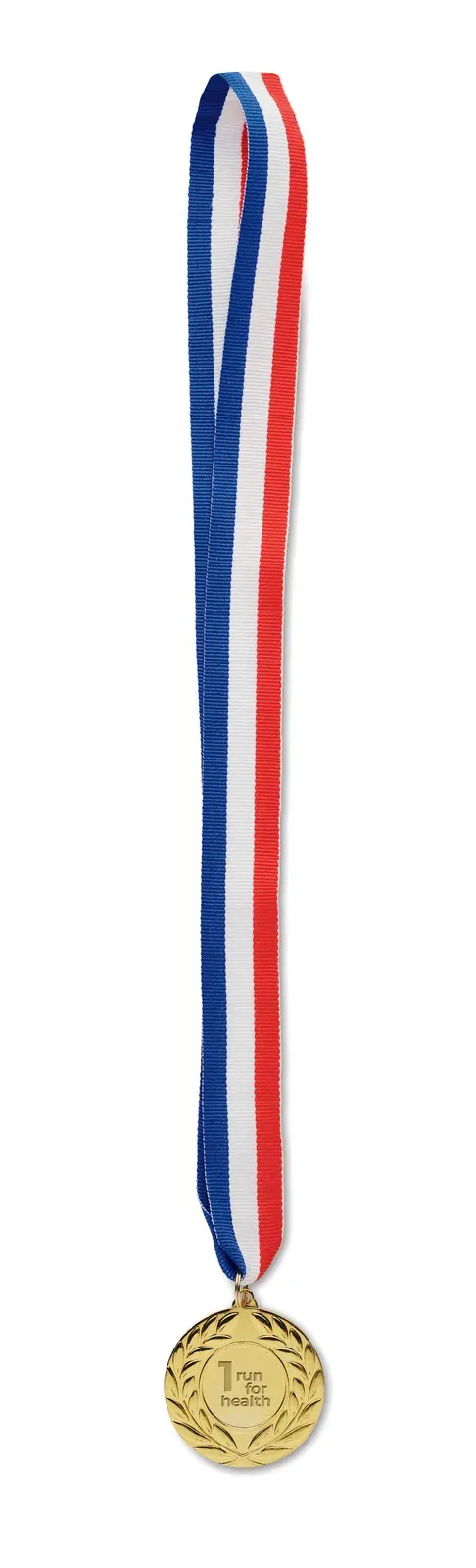 Winner Wooden Medal with Cotton Strap — Gold