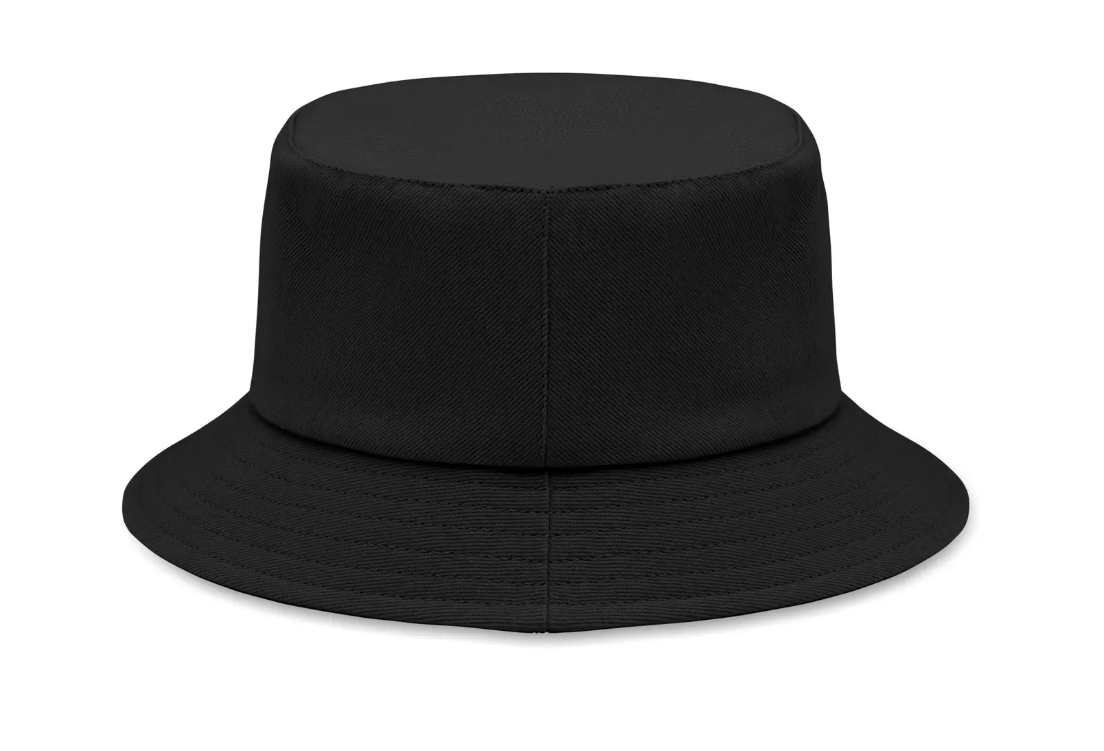 Monti Brushed Cotton Sun Hat — Black