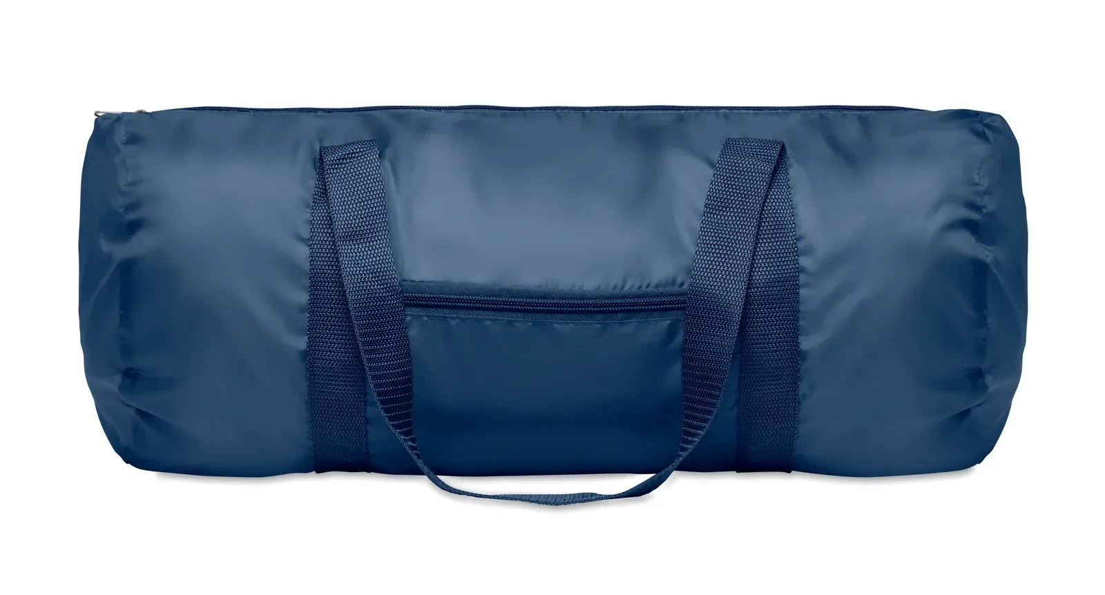 RPET Duffle Bag Duff with Zippered Pocket 48X23 cm MO2273 Duffle Bag — Blue