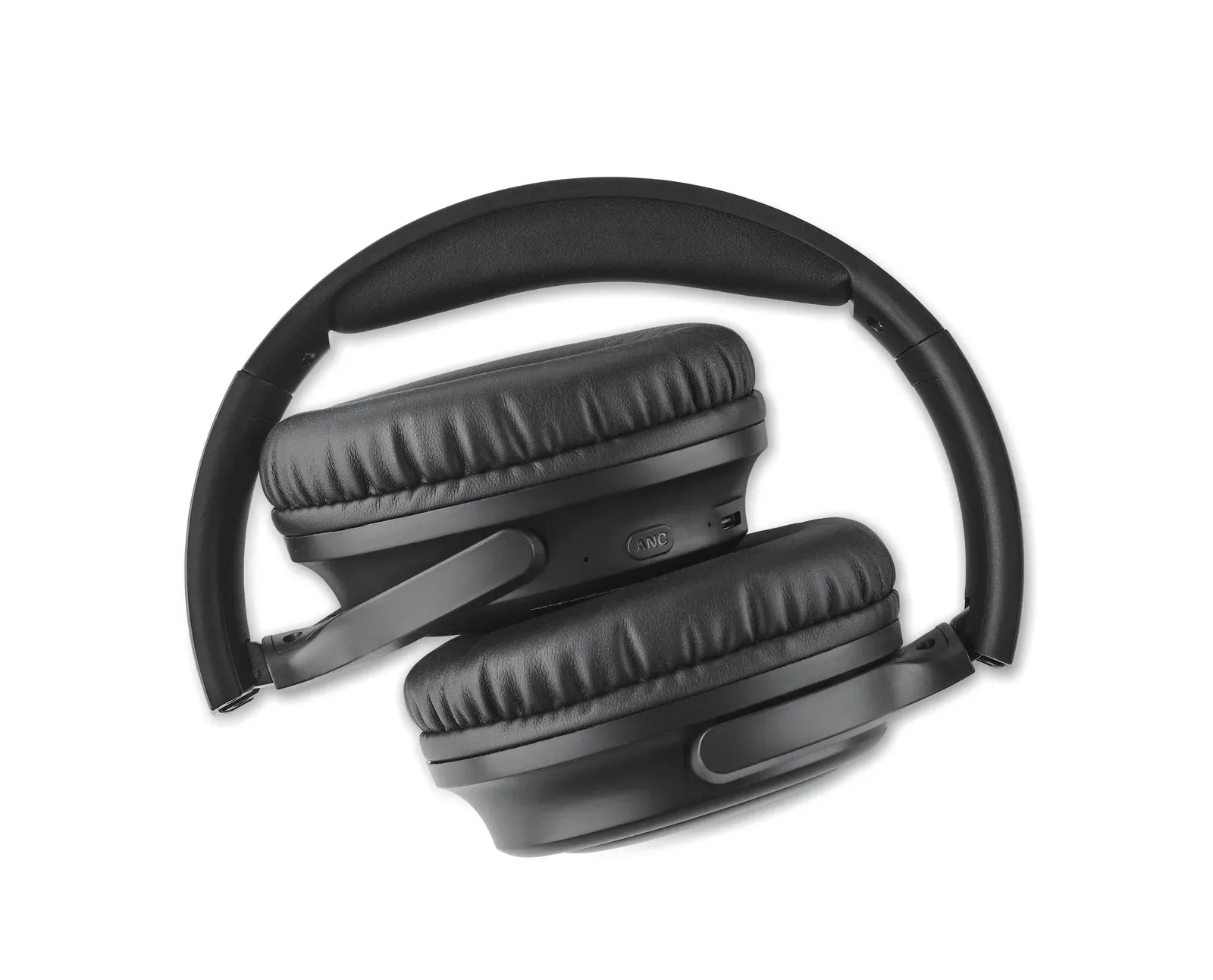 Silent ANC 5.3 Wireless Foldable Headphones – 17h Playtime — Black