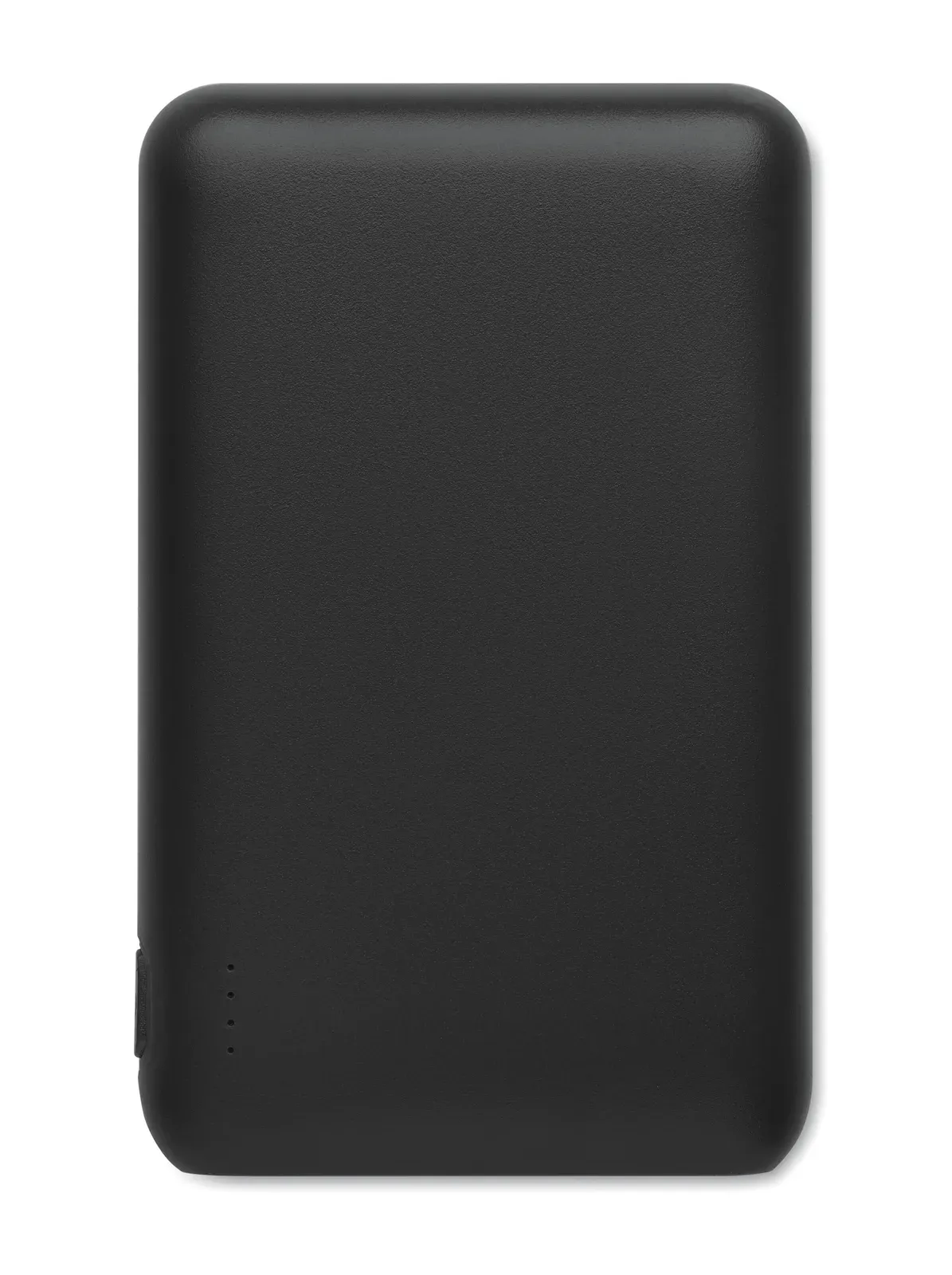 Power52c 5000mAh Power Bank – Recycled ABS, Multi-Port Output — Black