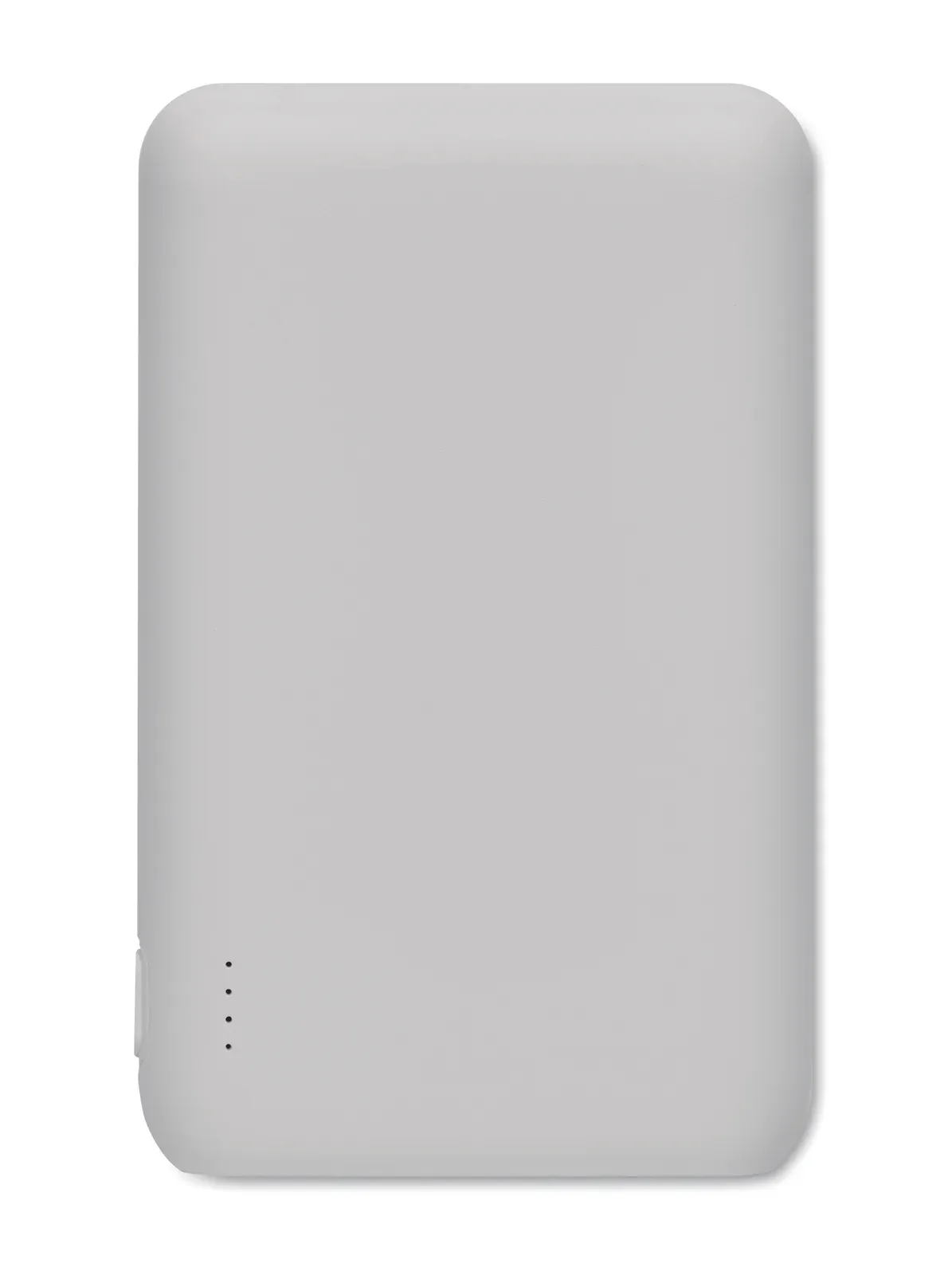 Power52c 5000mAh Power Bank – Recycled ABS, Multi-Port Output — White