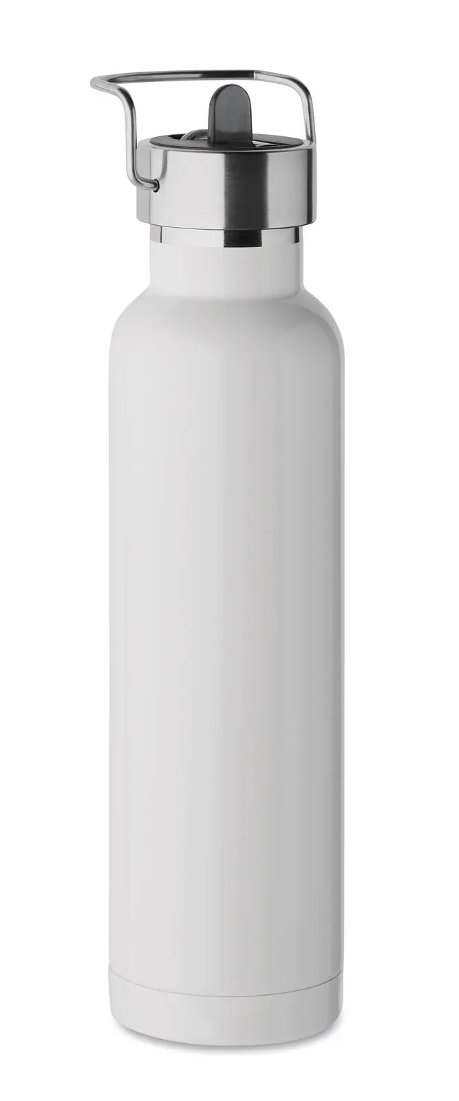 Riflow – Double Wall Vacuum Insulating Bottle in Recycled Stainless Steel — White