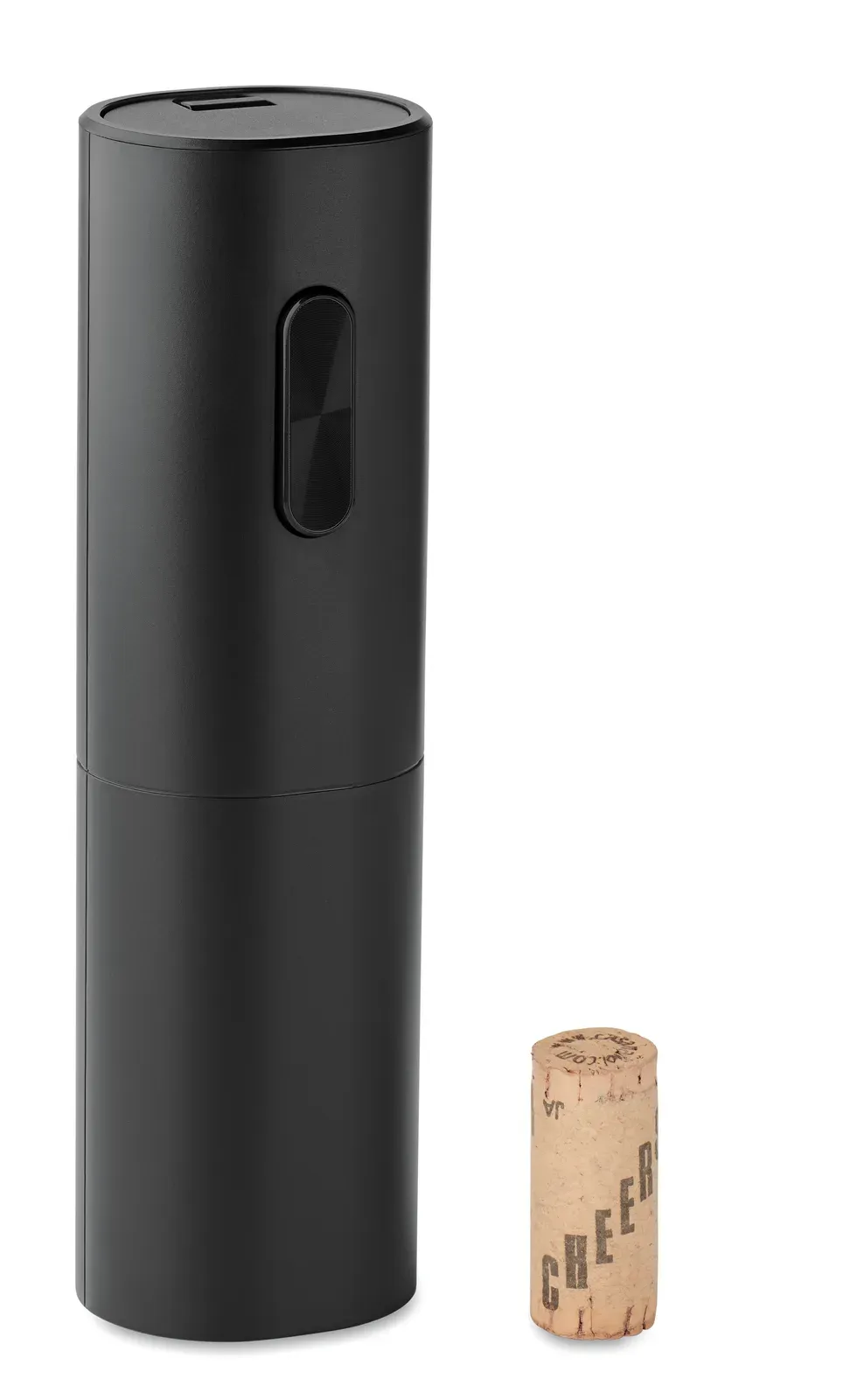 Vino – Electric Wine Bottle Opener in ABS Casing with Black Matt Finish — Black