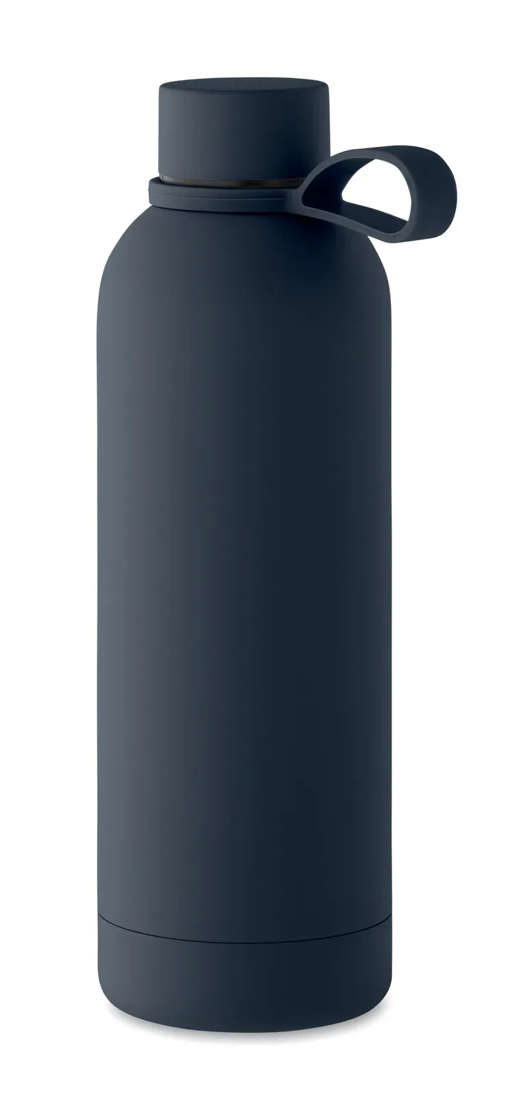 Emerald – Double Wall Vacuum Insulating Bottle in Recycled Stainless Steel — French Navy
