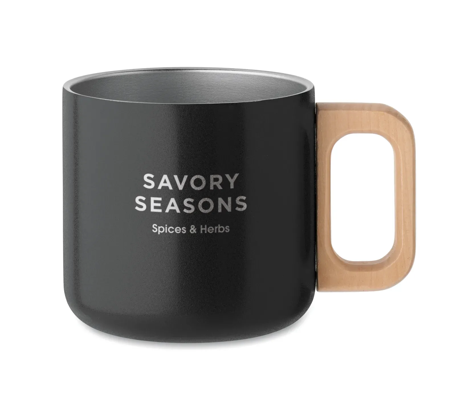 Acero – Double Wall Mug — Black