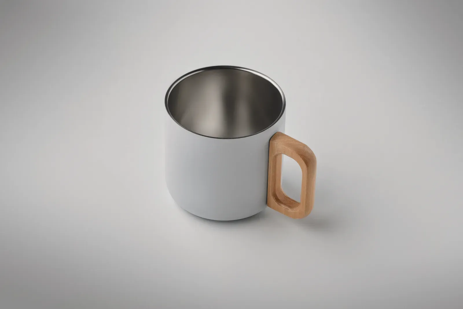 Acero – Double Wall Mug — White