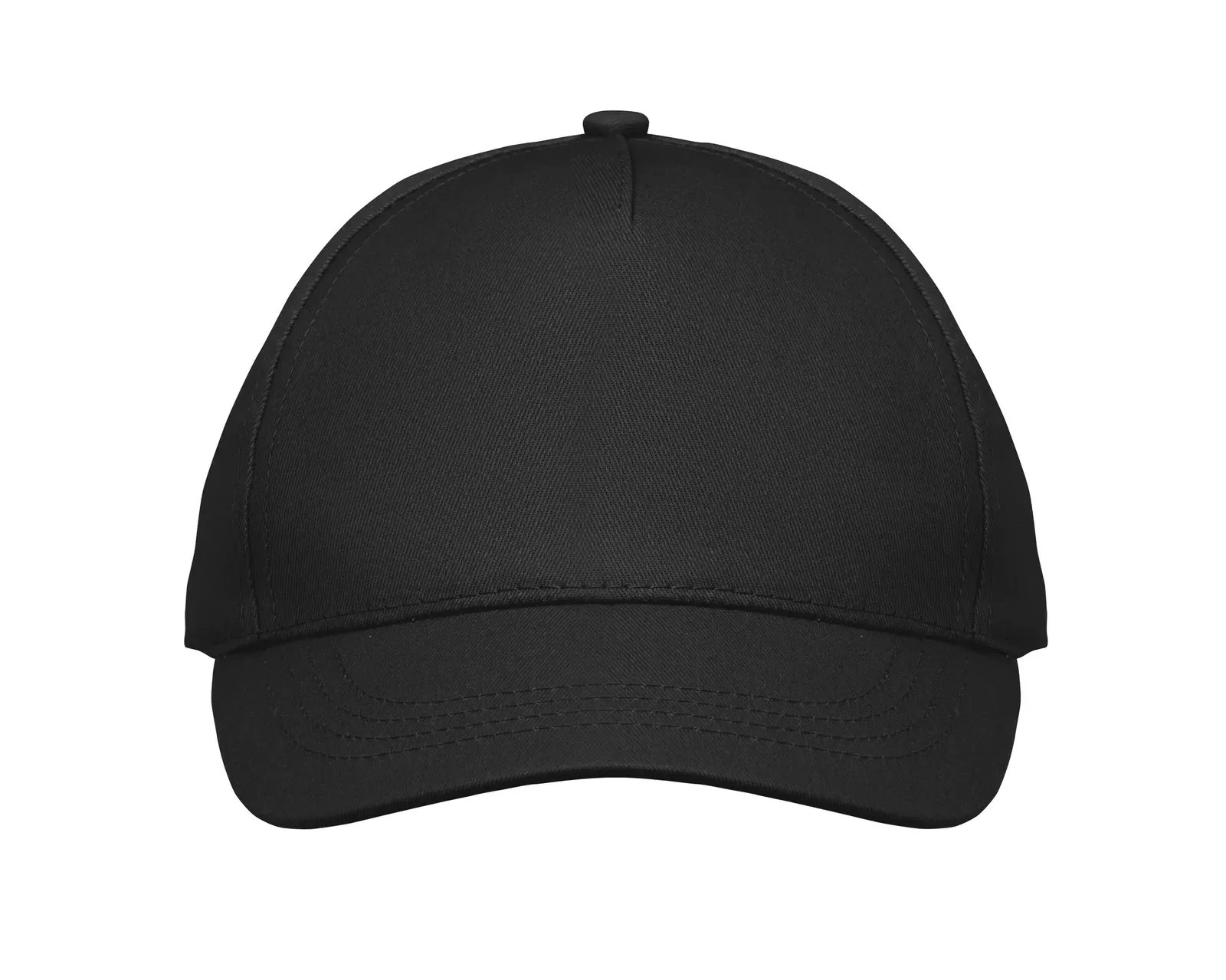 Buzz Kids 5-Panel Twill Baseball Cap — Black