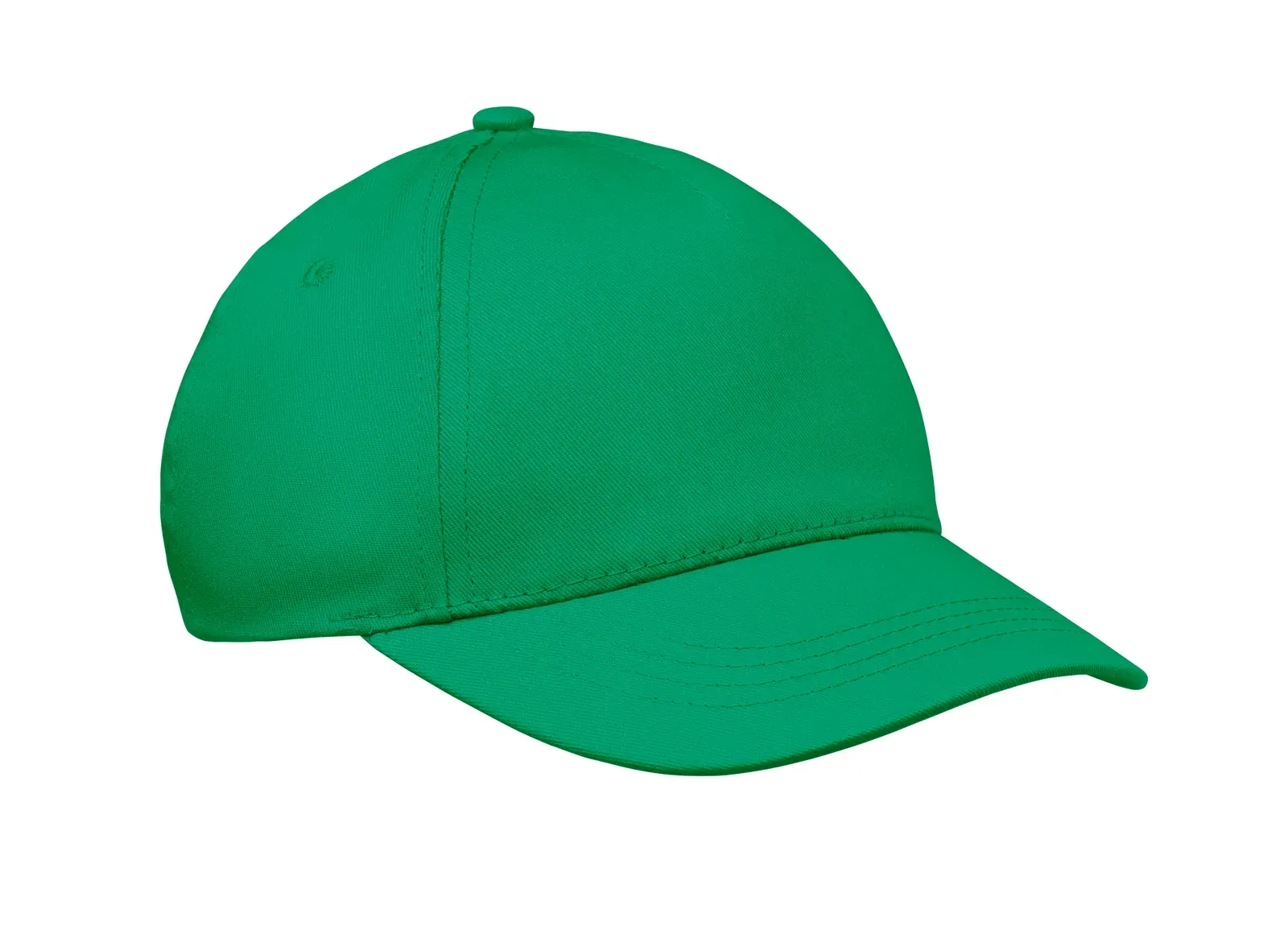 Buzz Kids 5-Panel Twill Baseball Cap — Green