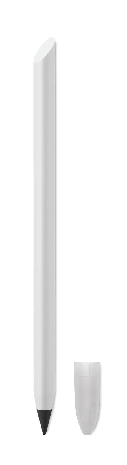 Penever Recycled Aluminium Graphite Pen – Long-Lasting — White