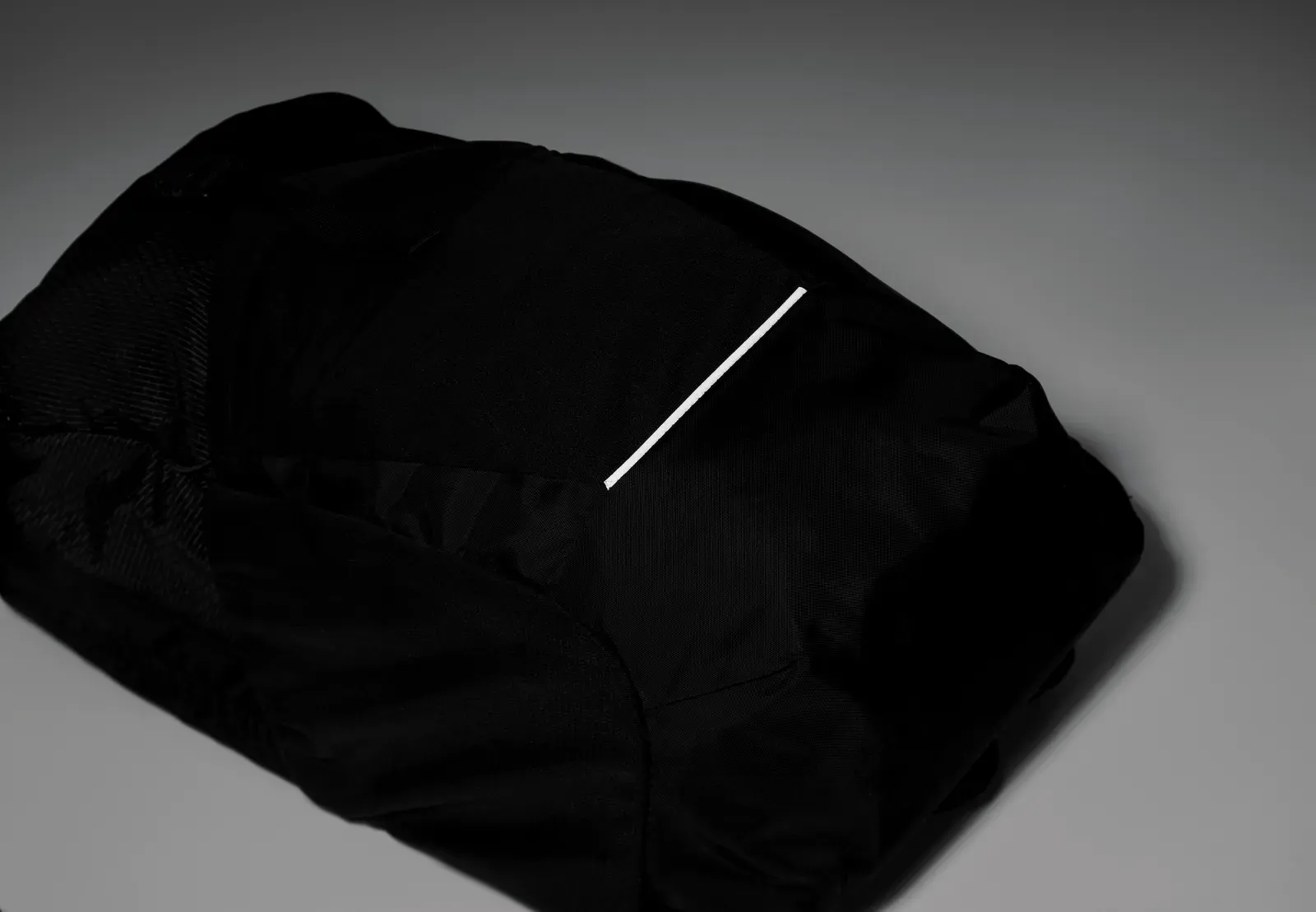 Backpack Bagga with Zippered Pocket 29.5X11X50 cm MO2372 Backpack — Black