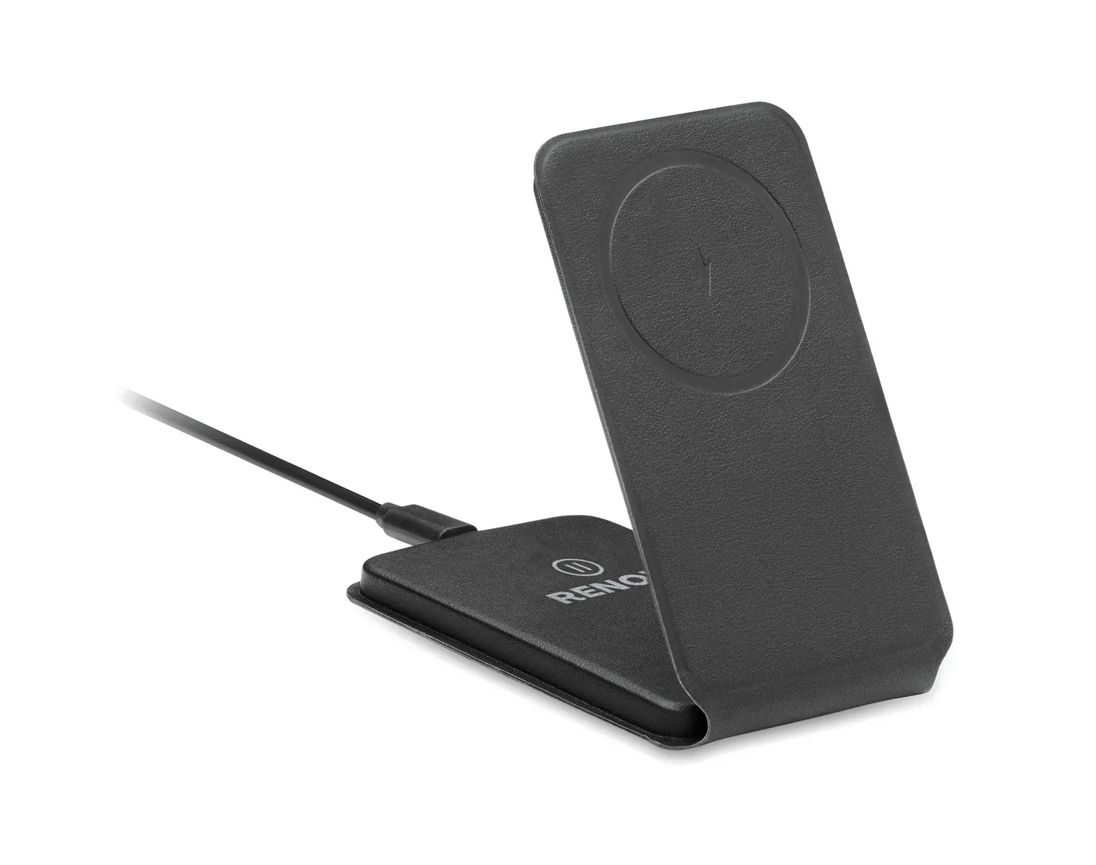 Fawtt 15W Foldable Wireless Charger – Magnetic Phone Stand — Black