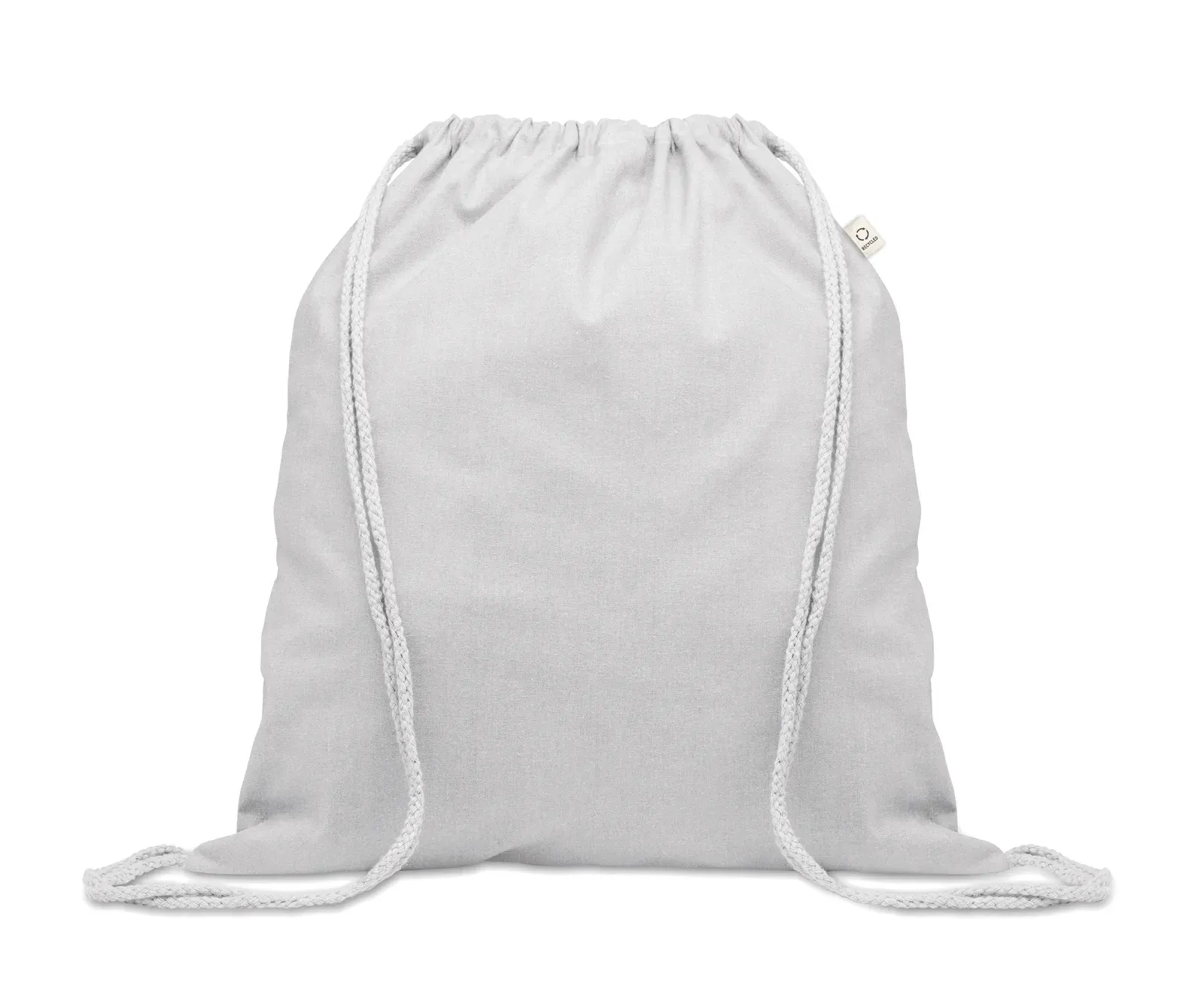 RPET Drawstring Bag Cabetri Colour with 140 Gr/M² 37X41 cm MO2402 — White