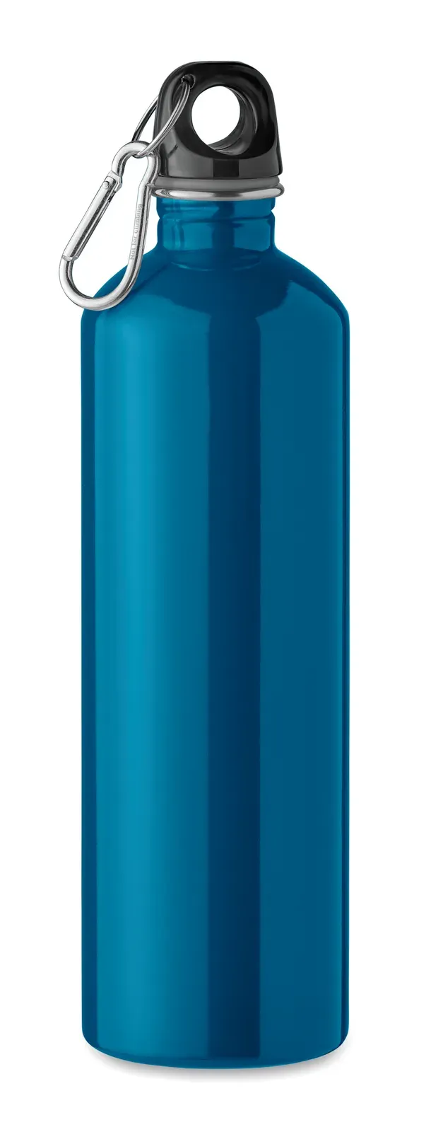 Rebig Moss – Single Wall Recycled Stainless Steel Bottle (90% Recycled Stainless Steel and 10% Stainless Steel) with Carabiner — Turquoise