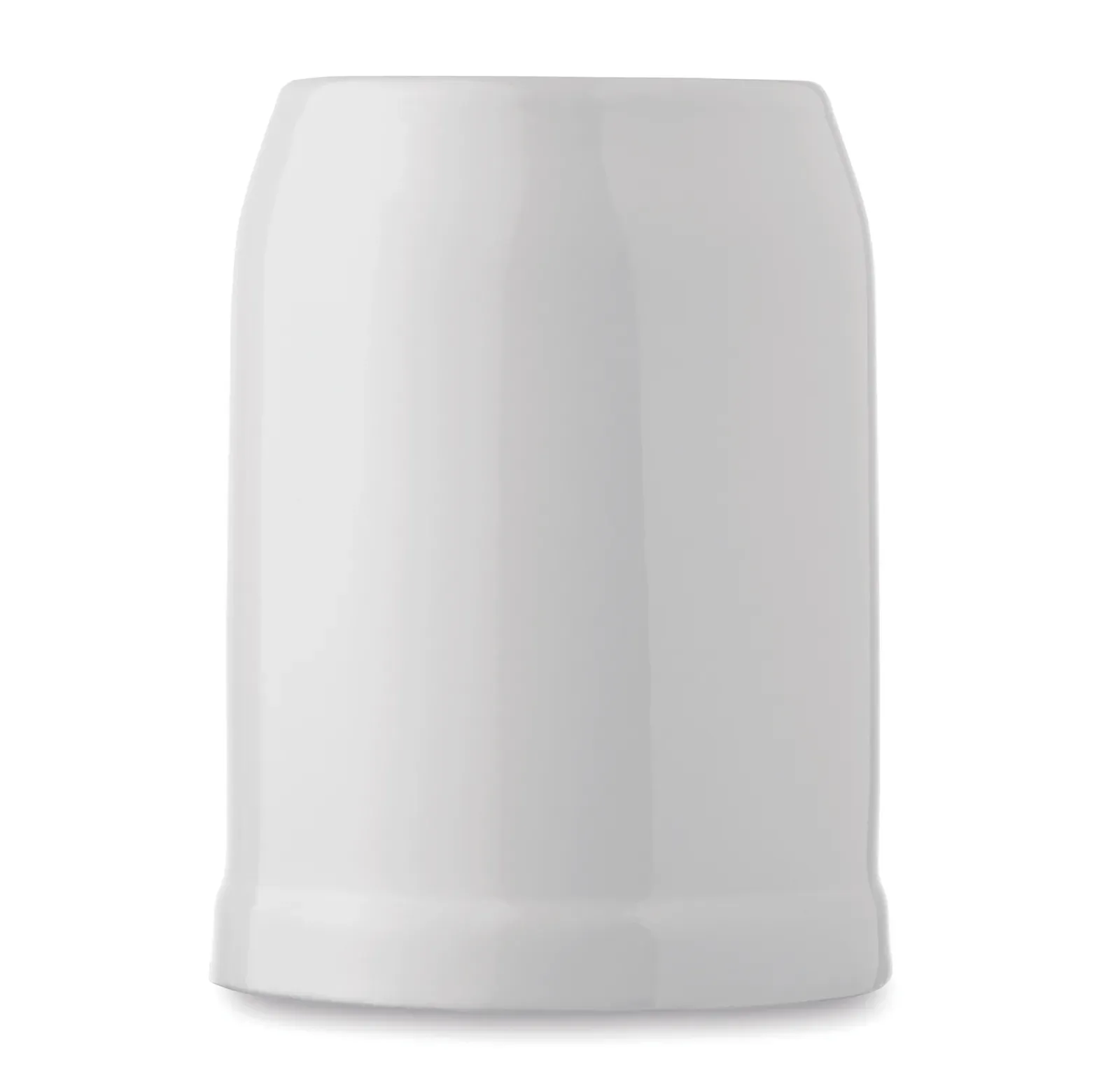 Sublier – Ceramic Beer Mug with Special Coating for Sublimation — White