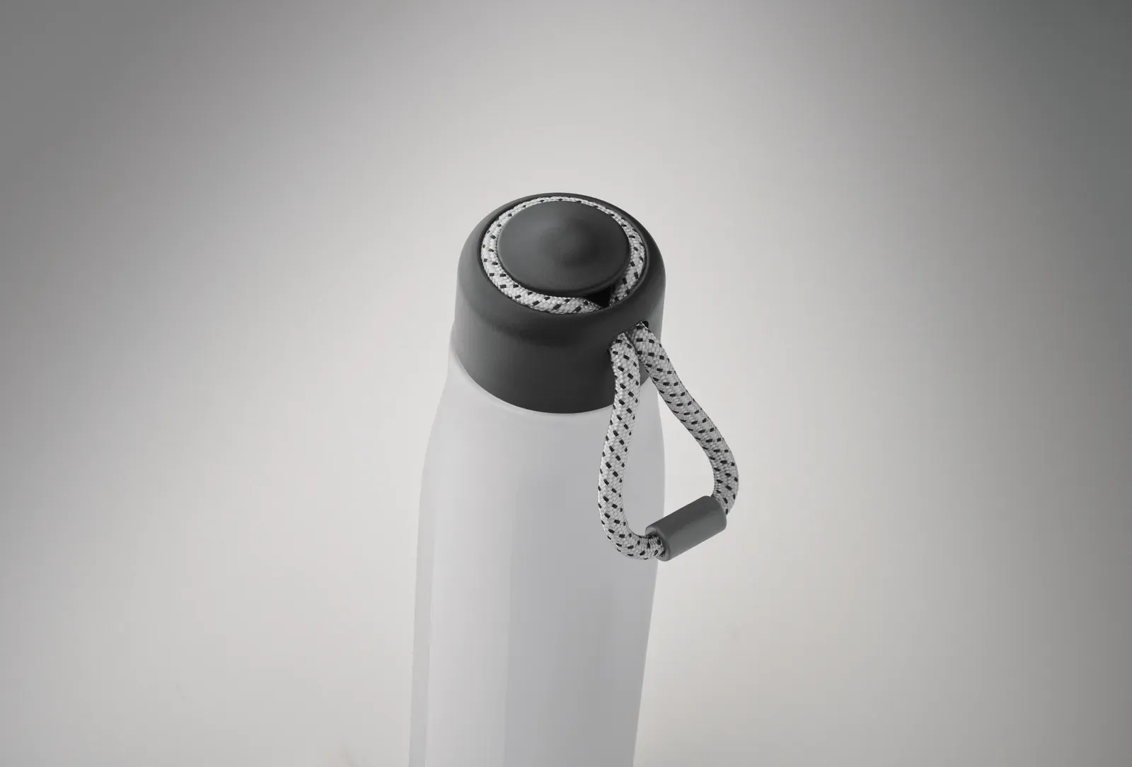 Cordle – Double Wall Recycled Stainless Steel Insulated Vacuum Bottle — White