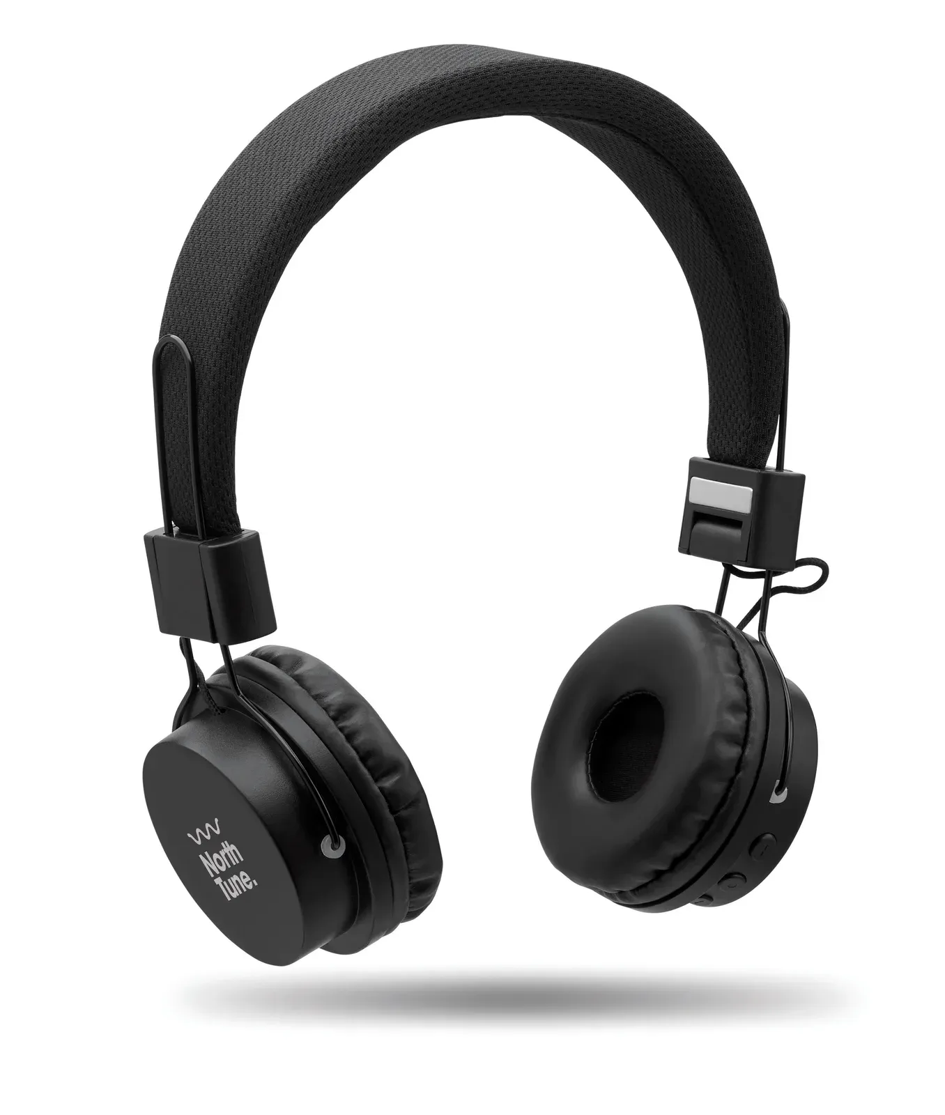 Tone 5.4 Wireless Foldable Headphones – 9h Playtime, Built-In Mic — Black