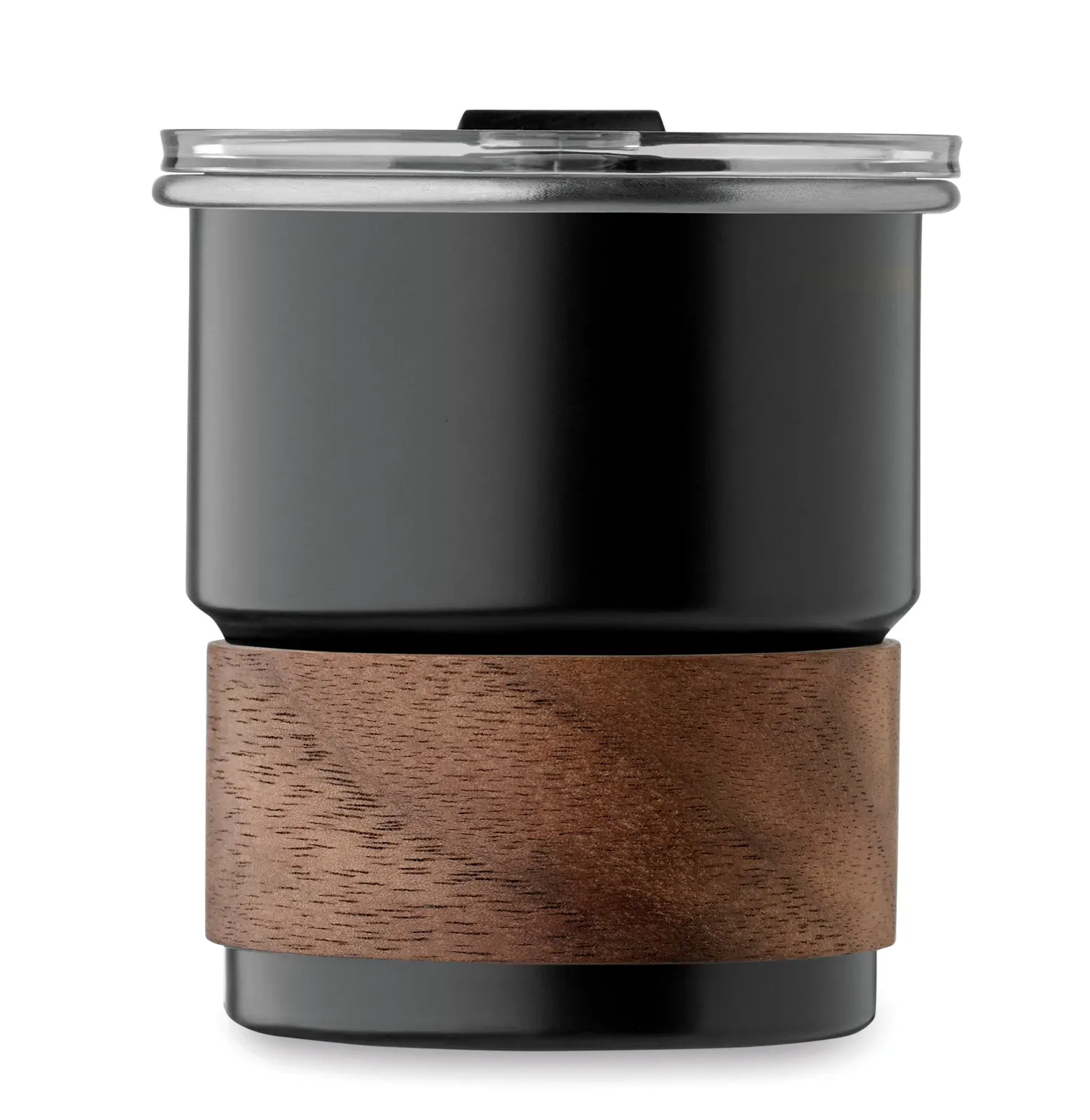 Mate – Single Wall Tumbler in Recycled Stainless Steel (90% Recycled Stainless Steel and 10% Stainless Steel) — Black