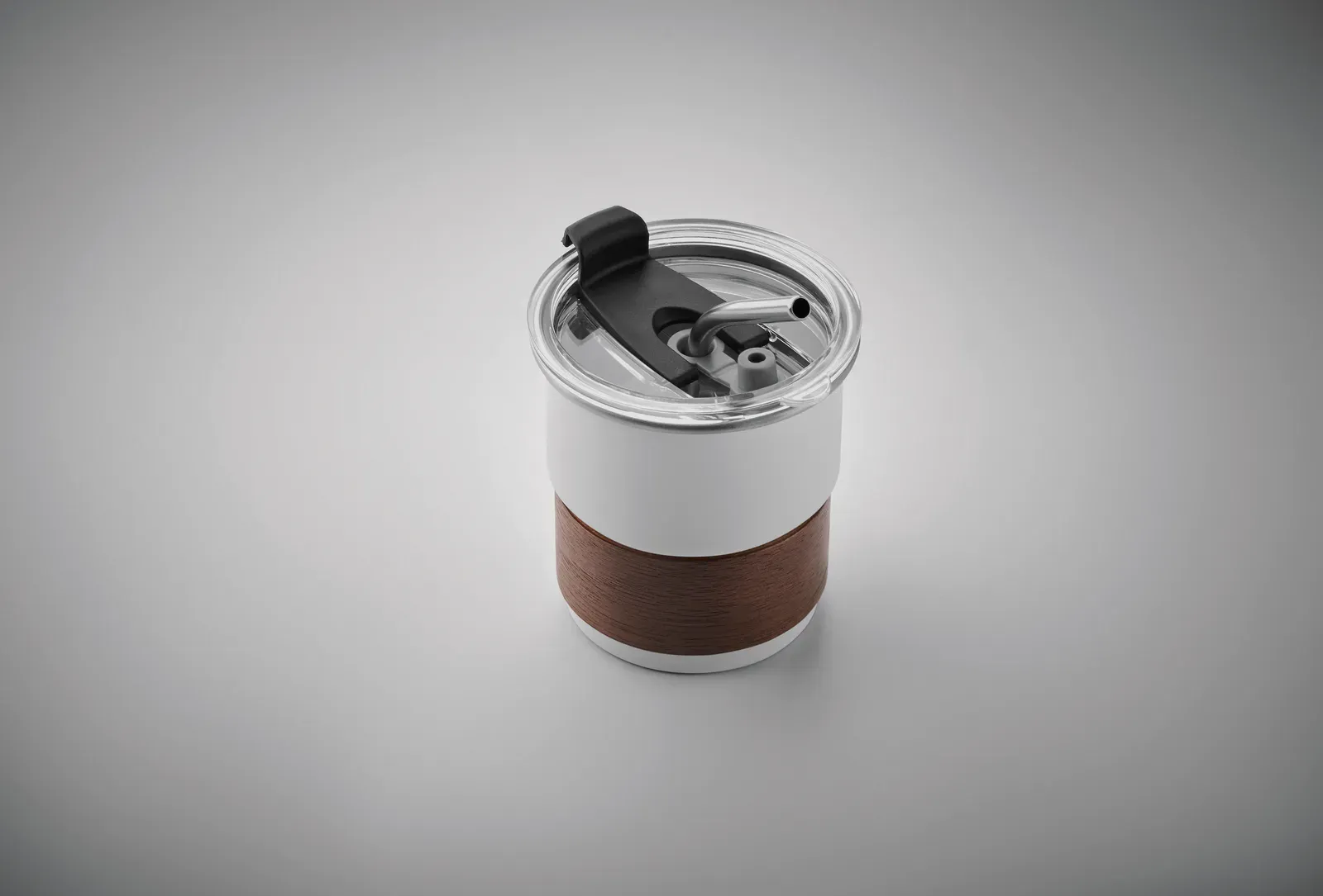 Mate – Single Wall Tumbler in Recycled Stainless Steel (90% Recycled Stainless Steel and 10% Stainless Steel) — White