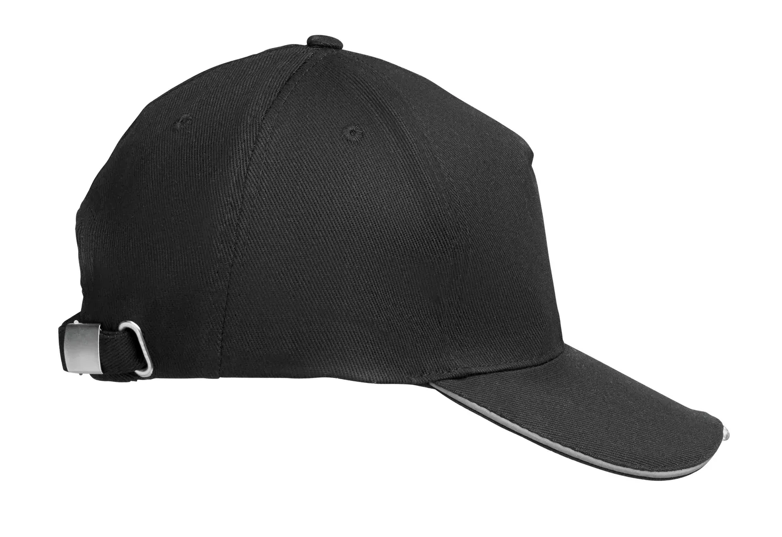 Luzcap 5-LED Light-Up Baseball Cap — Black