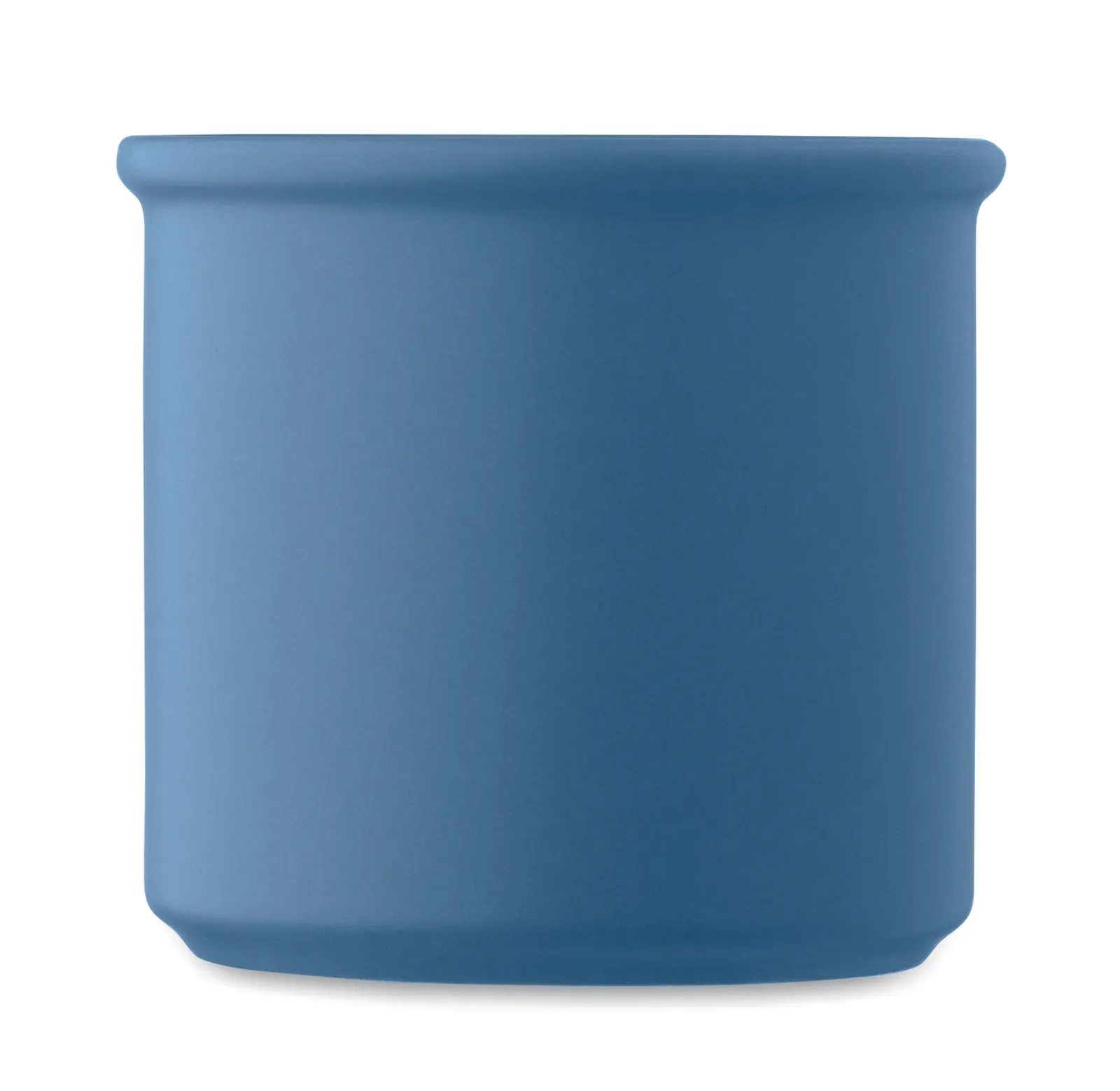 Cupage – Ceramic Vintage Style Mug in Matte Colour — Blue