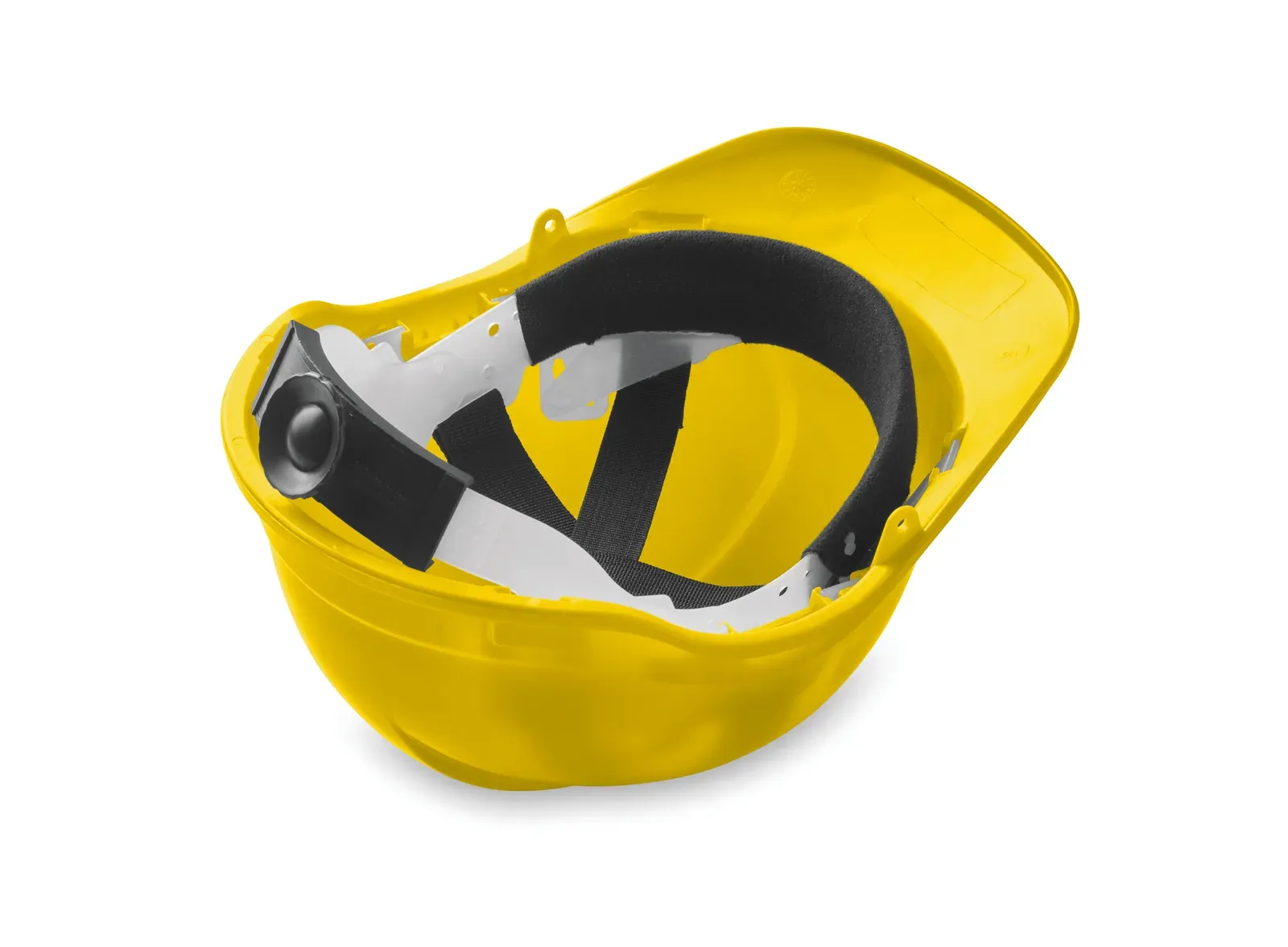 Helm – Helmet in ABS for Construction Builders and Warehouses — Yellow