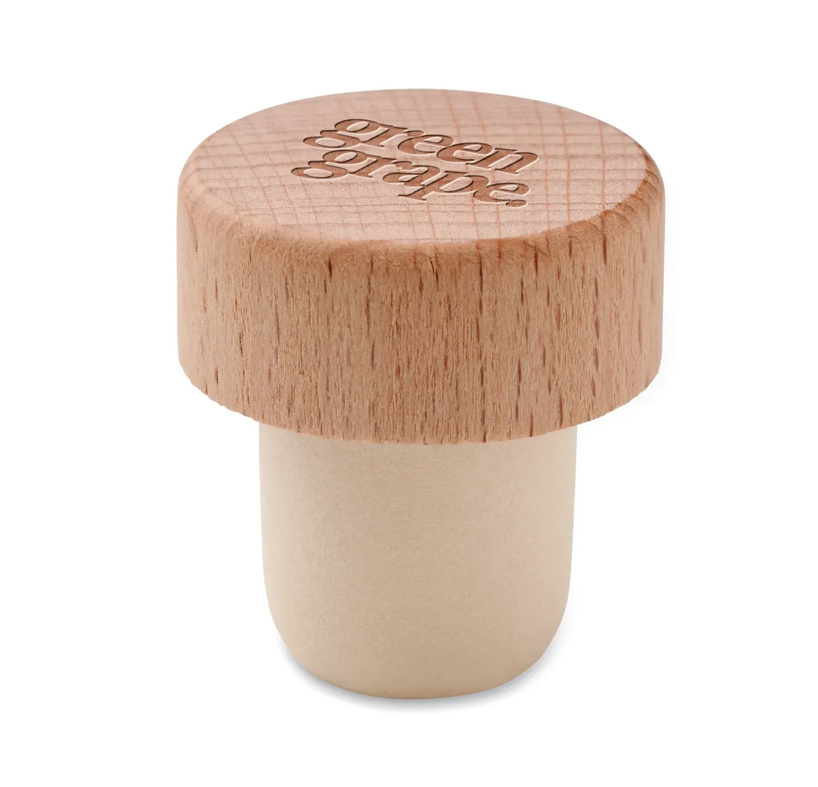 Bopper – Beech Wood Bottle Stopper — Wood