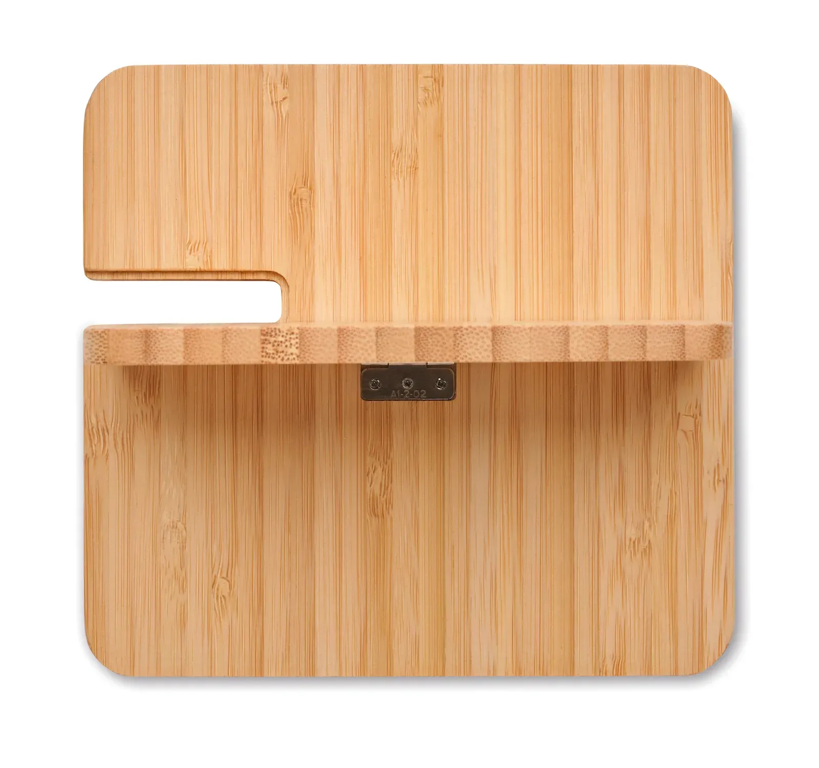 Boogar 3-in-1 Foldable Charging Station – Bamboo Case & Phone Stand — Wood