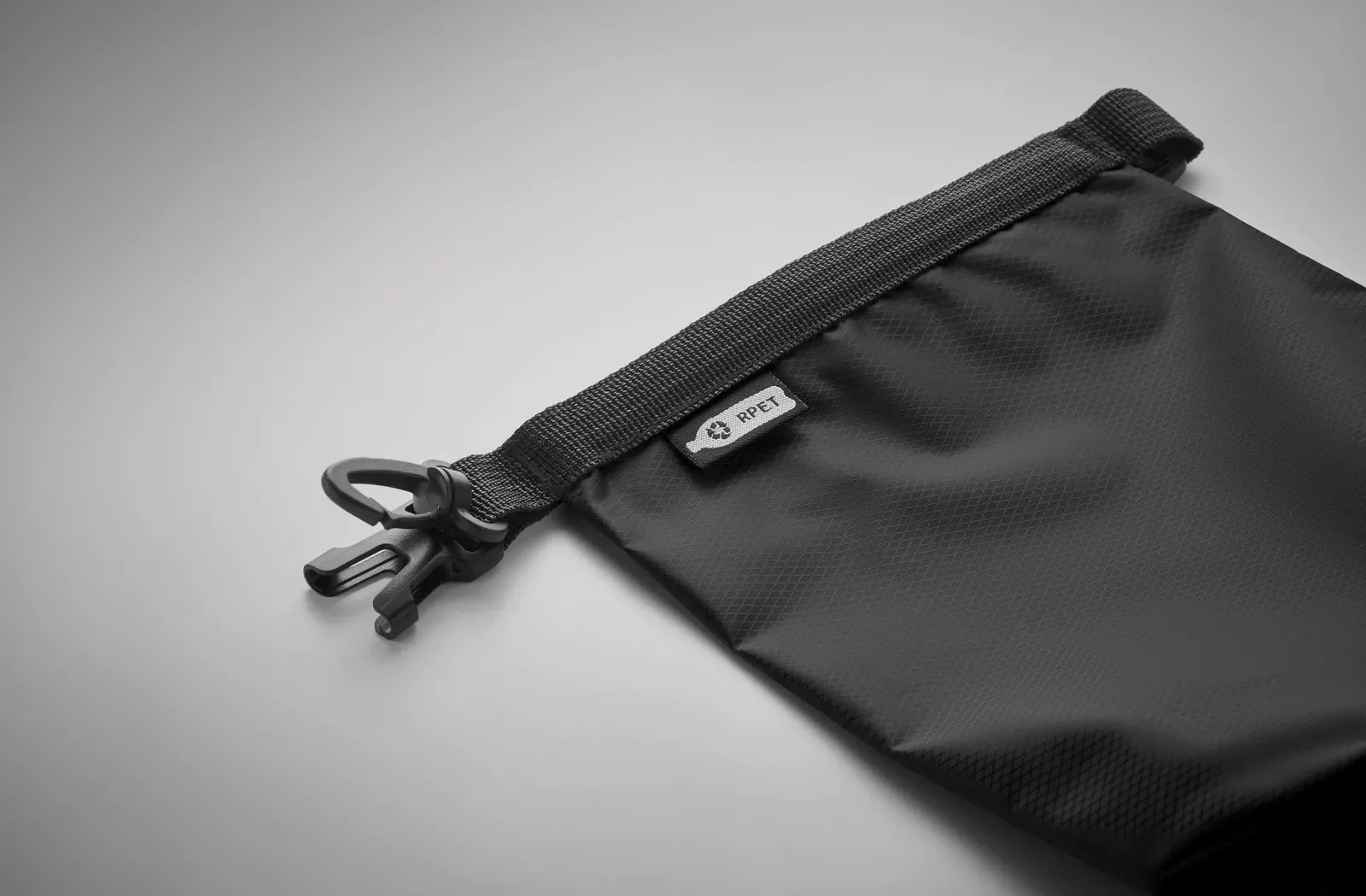 RPET Bag Bolsaible with Water-Resistant Fabric 17.5X24.5 cm MO2466 — Black