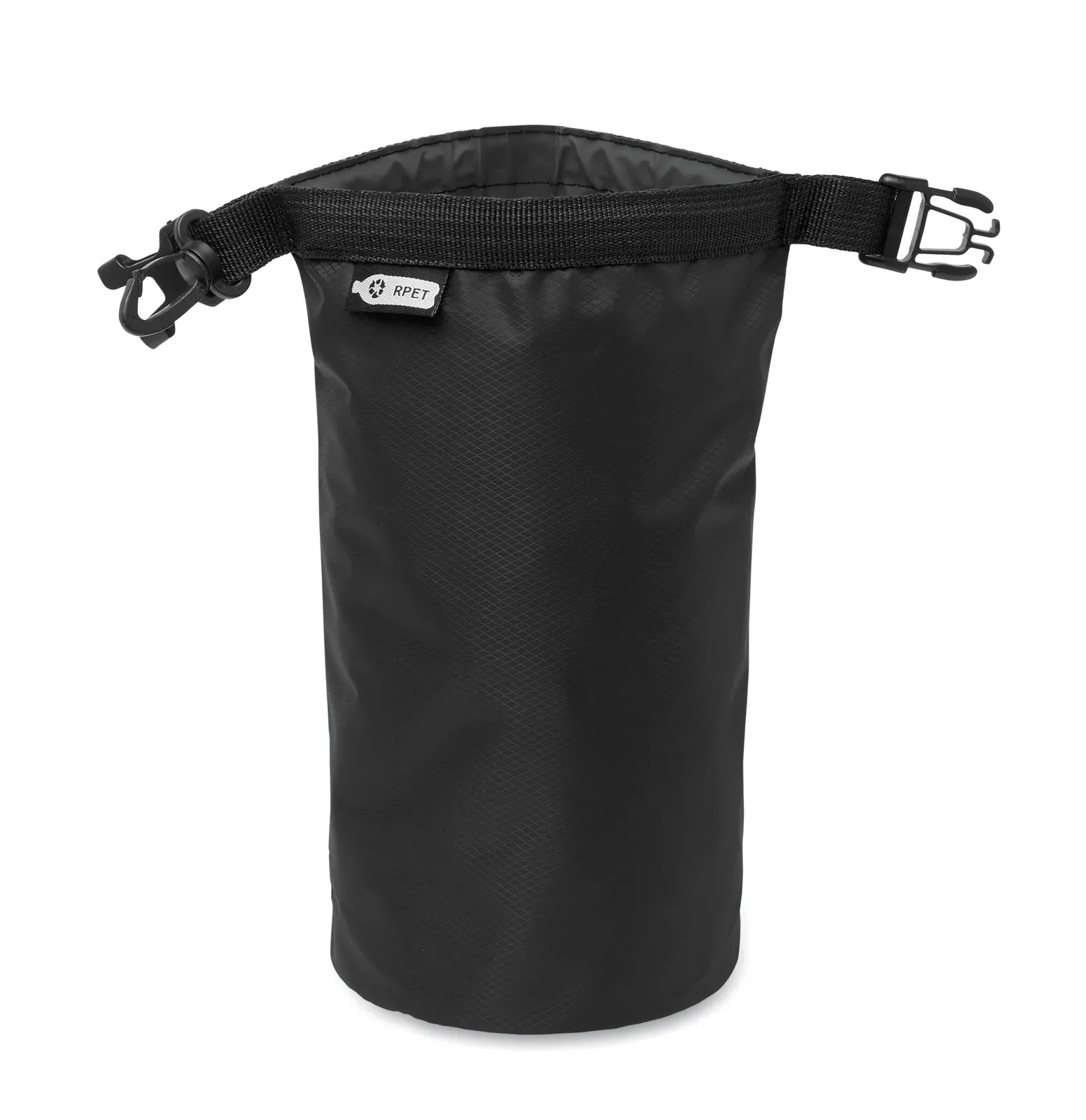 RPET Bag Bolsaible with Water-Resistant Fabric 17.5X24.5 cm MO2466 — Black