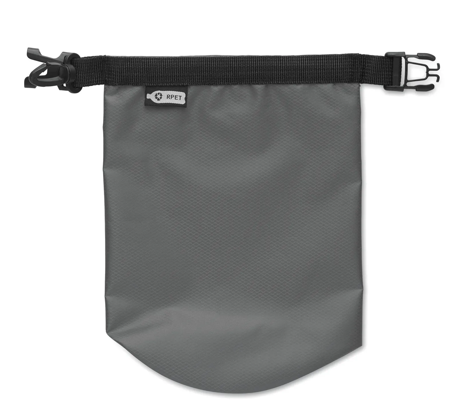 RPET Bag Bolsaible with Water-Resistant Fabric 17.5X24.5 cm MO2466 — Stone Grey
