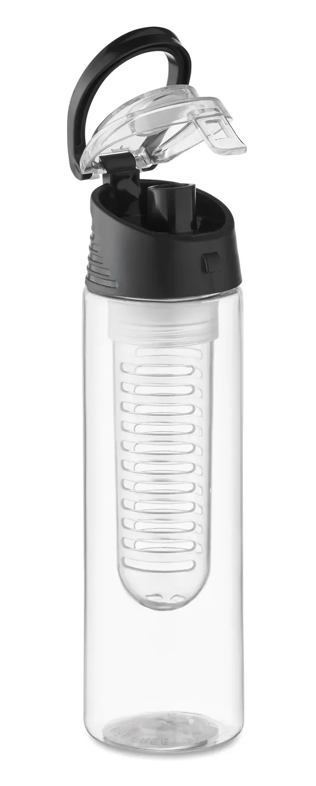 Sporttle – Drinking Bottle in RPET with PP Lid — Black