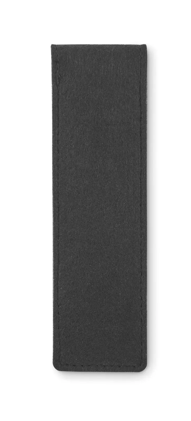 Cencil RPET Felt Pen Case – Holds 2 Pens, Snap Button Closure — Black