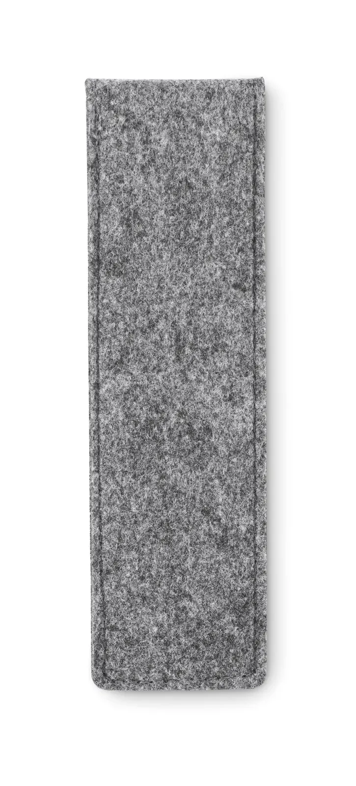 Cencil RPET Felt Pen Case – Holds 2 Pens, Snap Button Closure — Grey