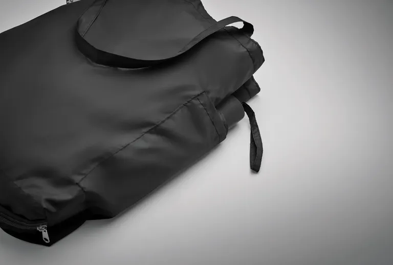 Seattle 21" 3-Fold Windproof Umbrella with Shopping Bag Pouch - RPET Pongee