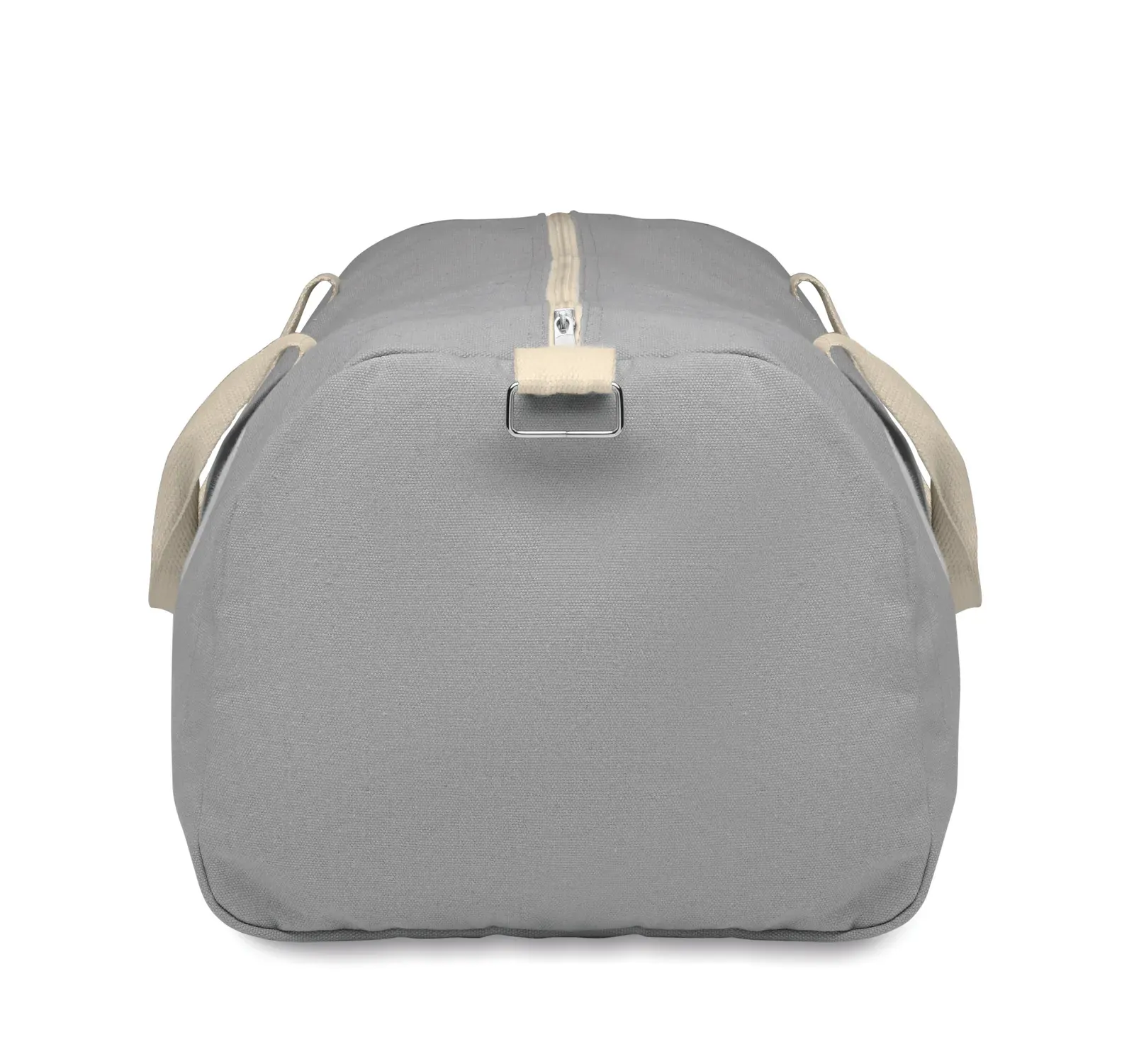 Recycled Cotton Duffle Bag Maldi with Adjustable Strap 49X26X24 cm — Grey