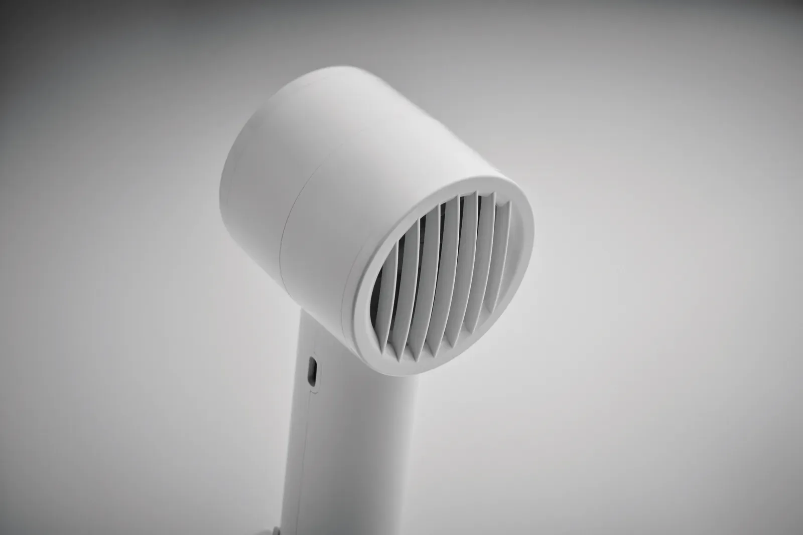 Aire Portable USB Fan with Phone Stand – 3-Speed, 2000mAh Battery — White