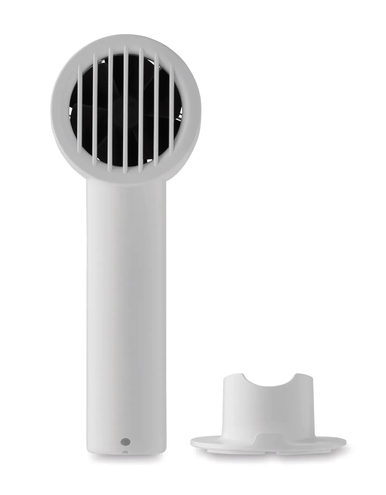 Aire Portable USB Fan with Phone Stand – 3-Speed, 2000mAh Battery — White
