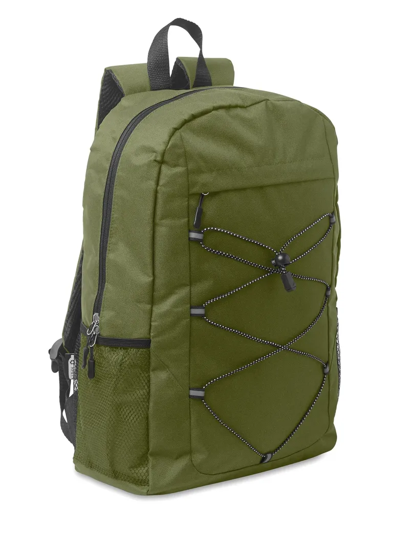 Polyester Backpack Hige with Mesh Pocket 29X16X46 cm MO2491 Backpack