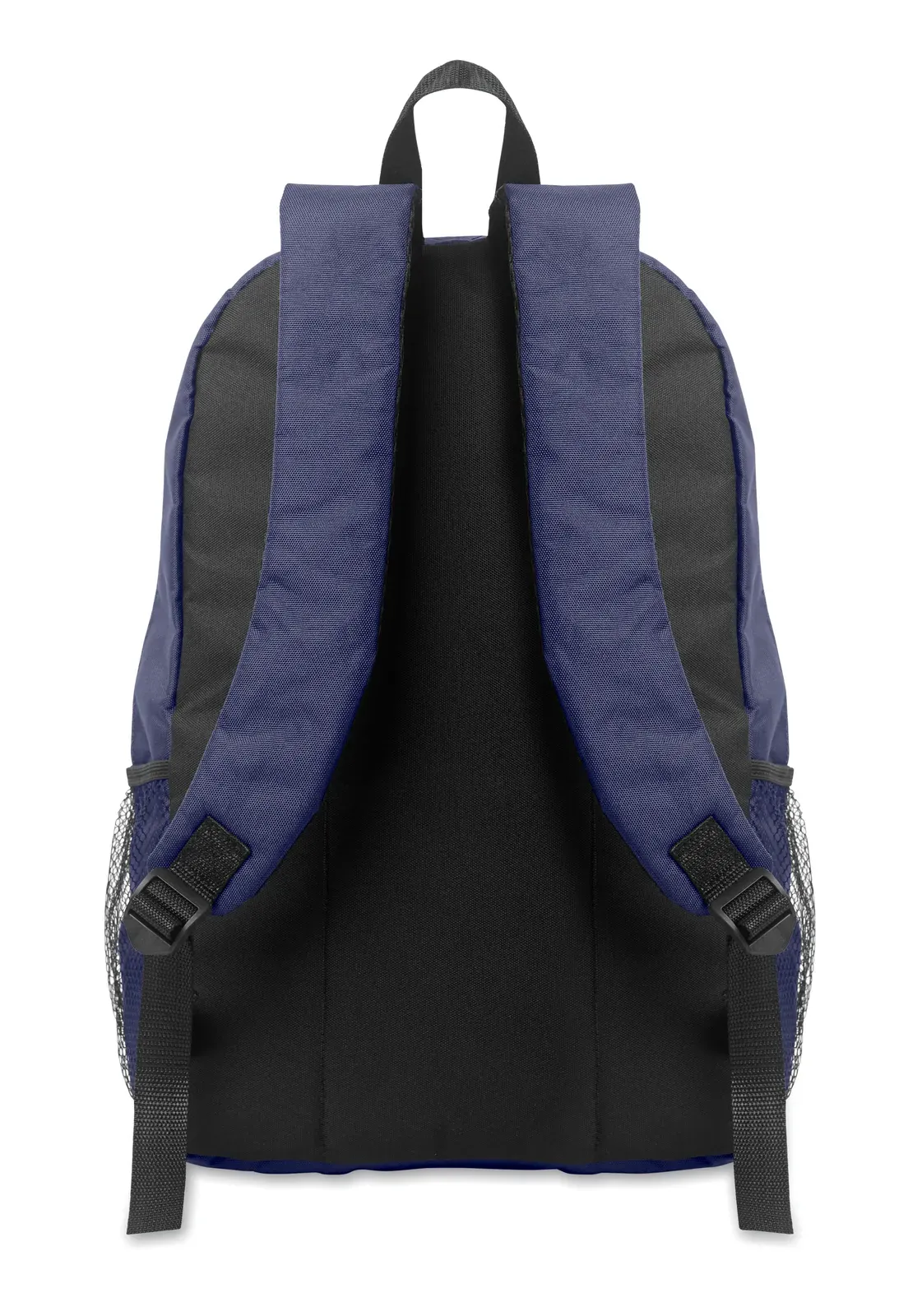 Polyester Backpack Hige with Mesh Pocket 29X16X46 cm MO2491 Backpack — Blue