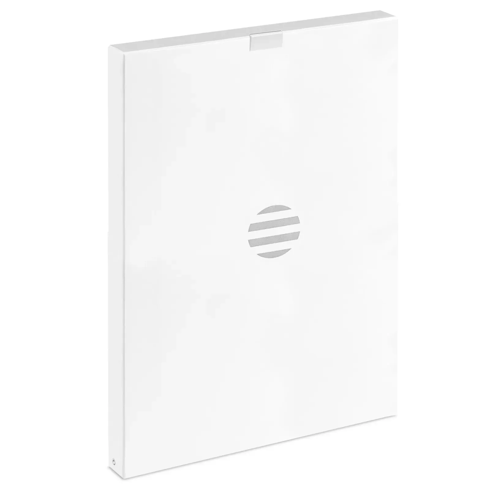 Burgus A4 Conference Folder with 15W Wireless Charger & 5000mAh Power Bank — Black