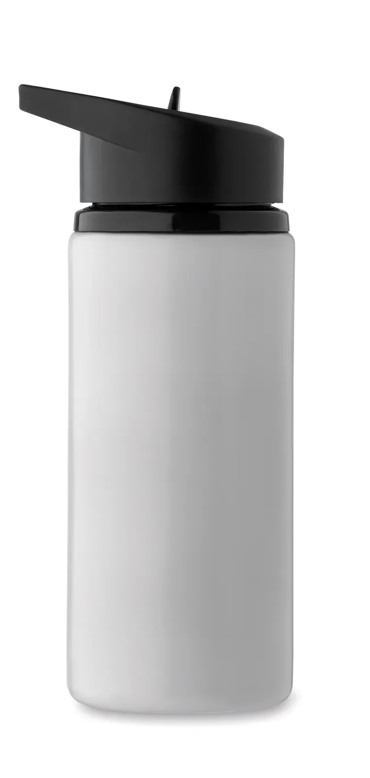 Spot – Recycled Stainless Steel (90% Recycled Stainless Steel and 10% Stainless Steel) Single Wall Bottle with Foldable — White