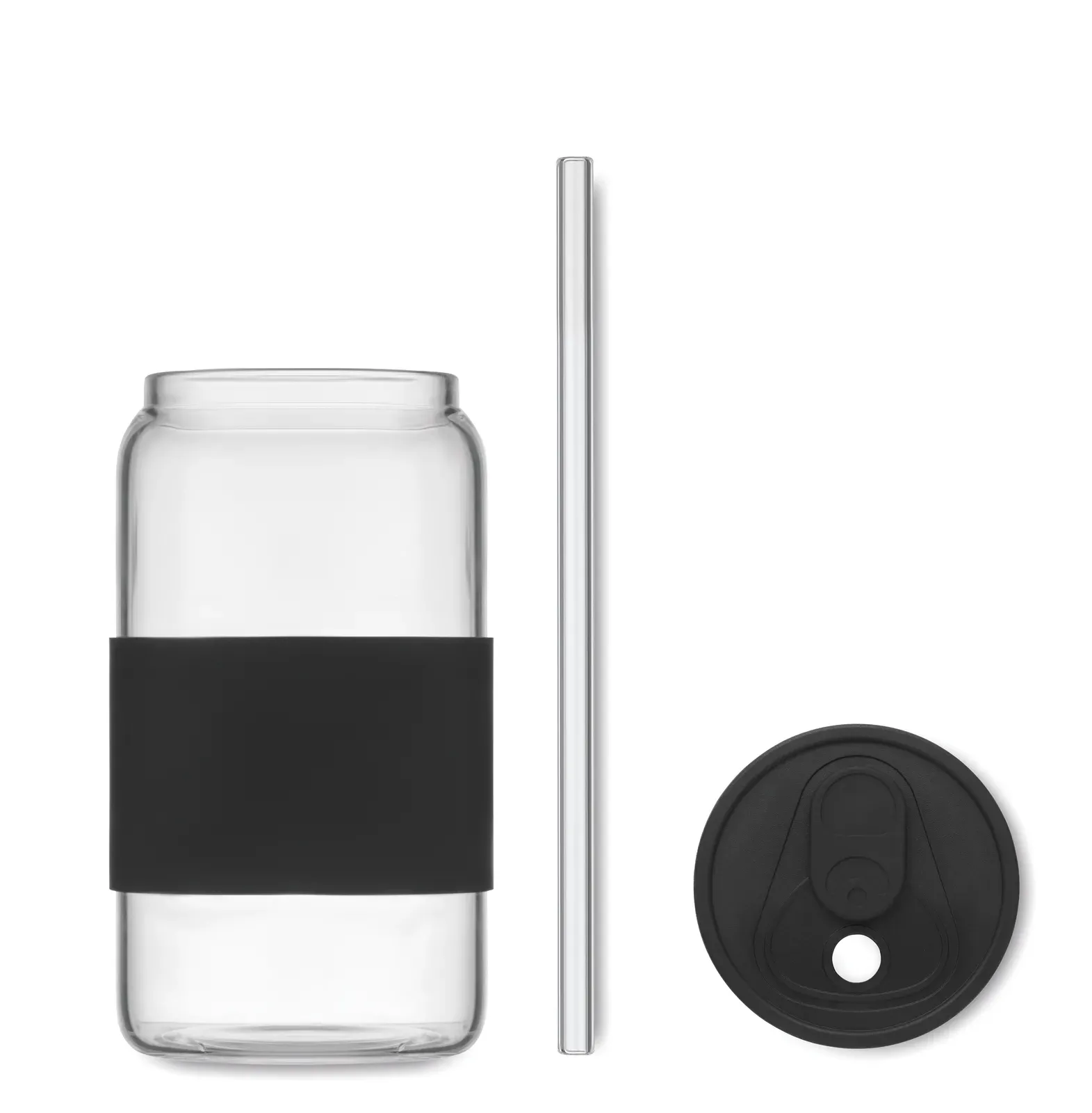 Borosip – High Borosilicate Tumbler — Black