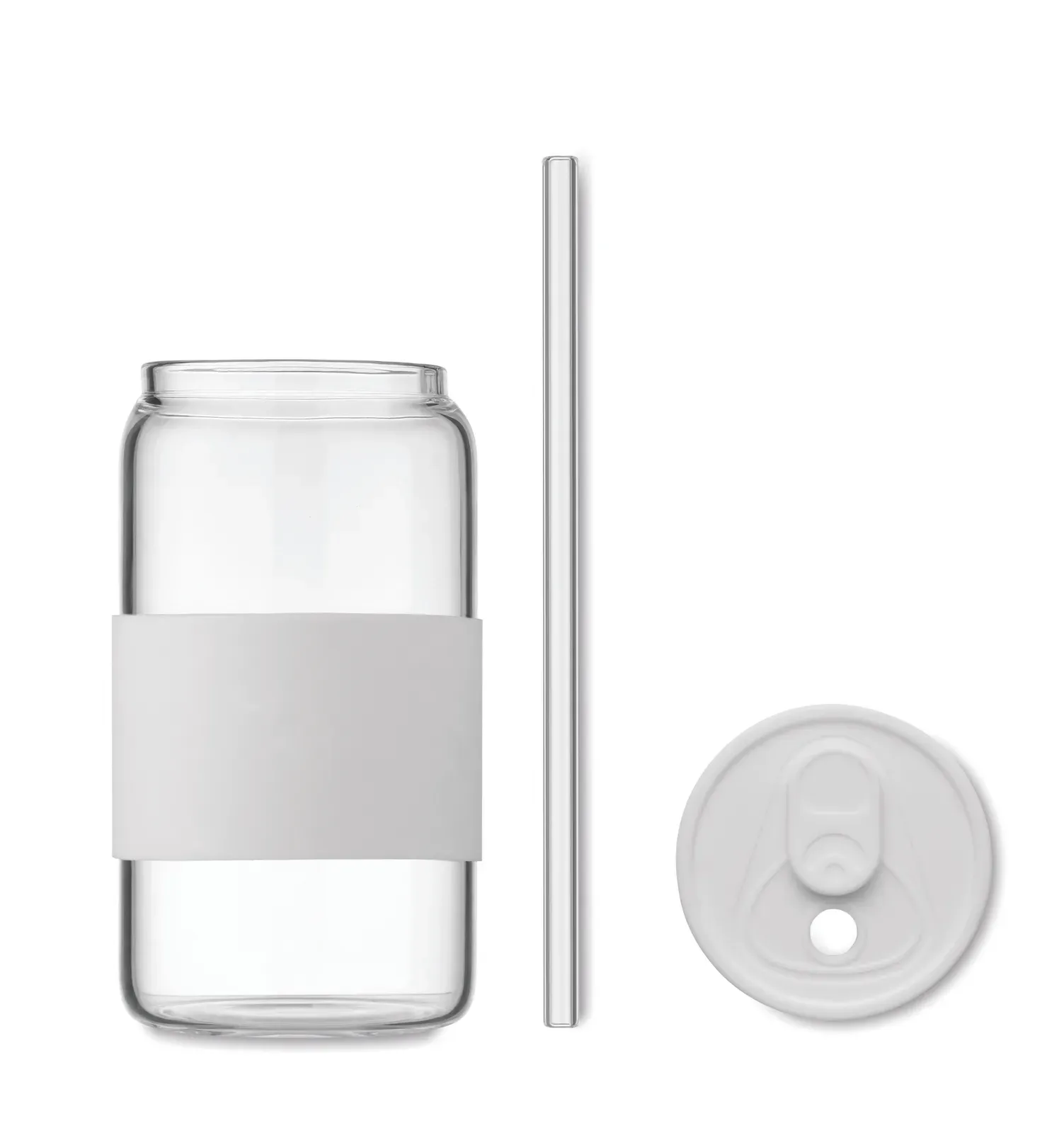 Borosip – High Borosilicate Tumbler — White